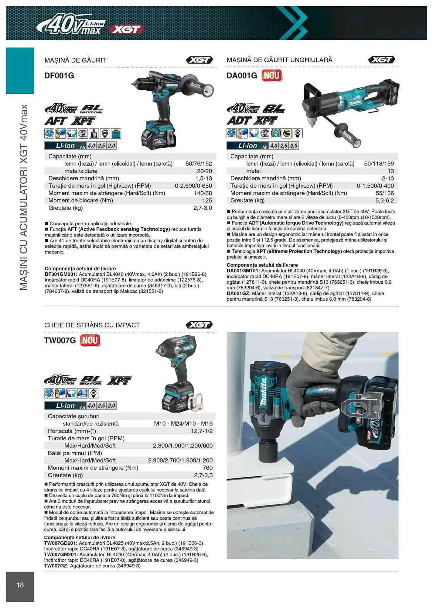 Catalog Makita catalog de la 1 ianuarie până la 31 decembrie 2023 - Revista Pagina 18