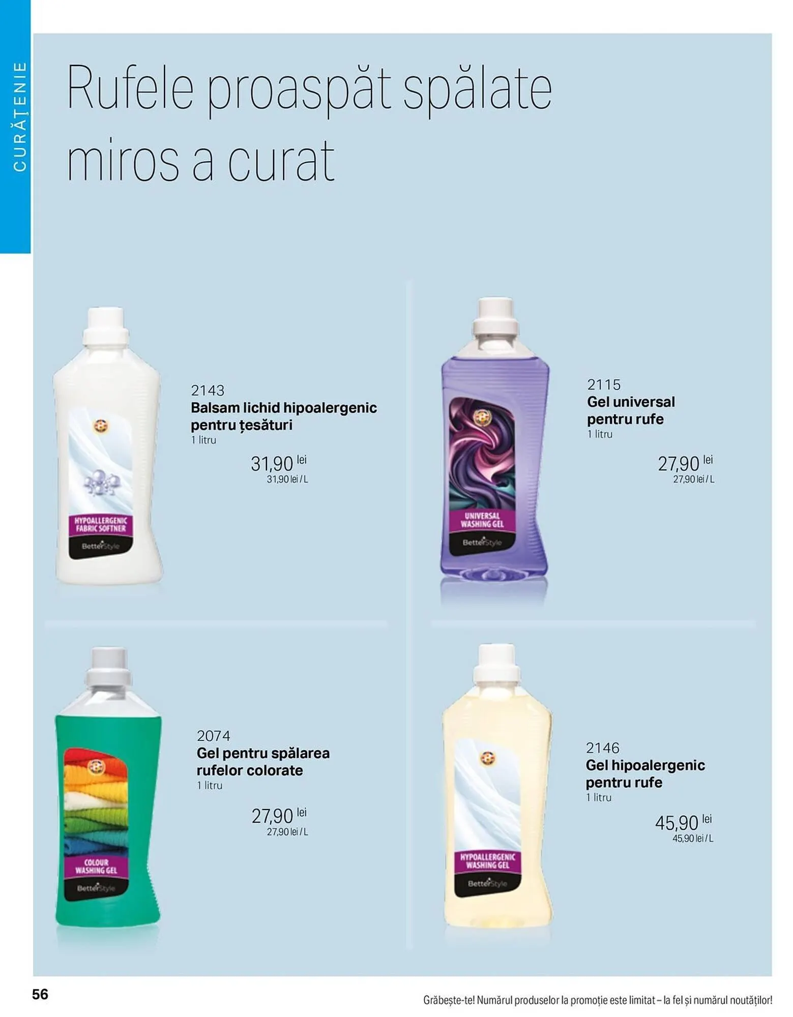 Catalog Catalog BetterStyle de la 2 ianuarie până la 31 ianuarie 2025 - Revista Pagina 56