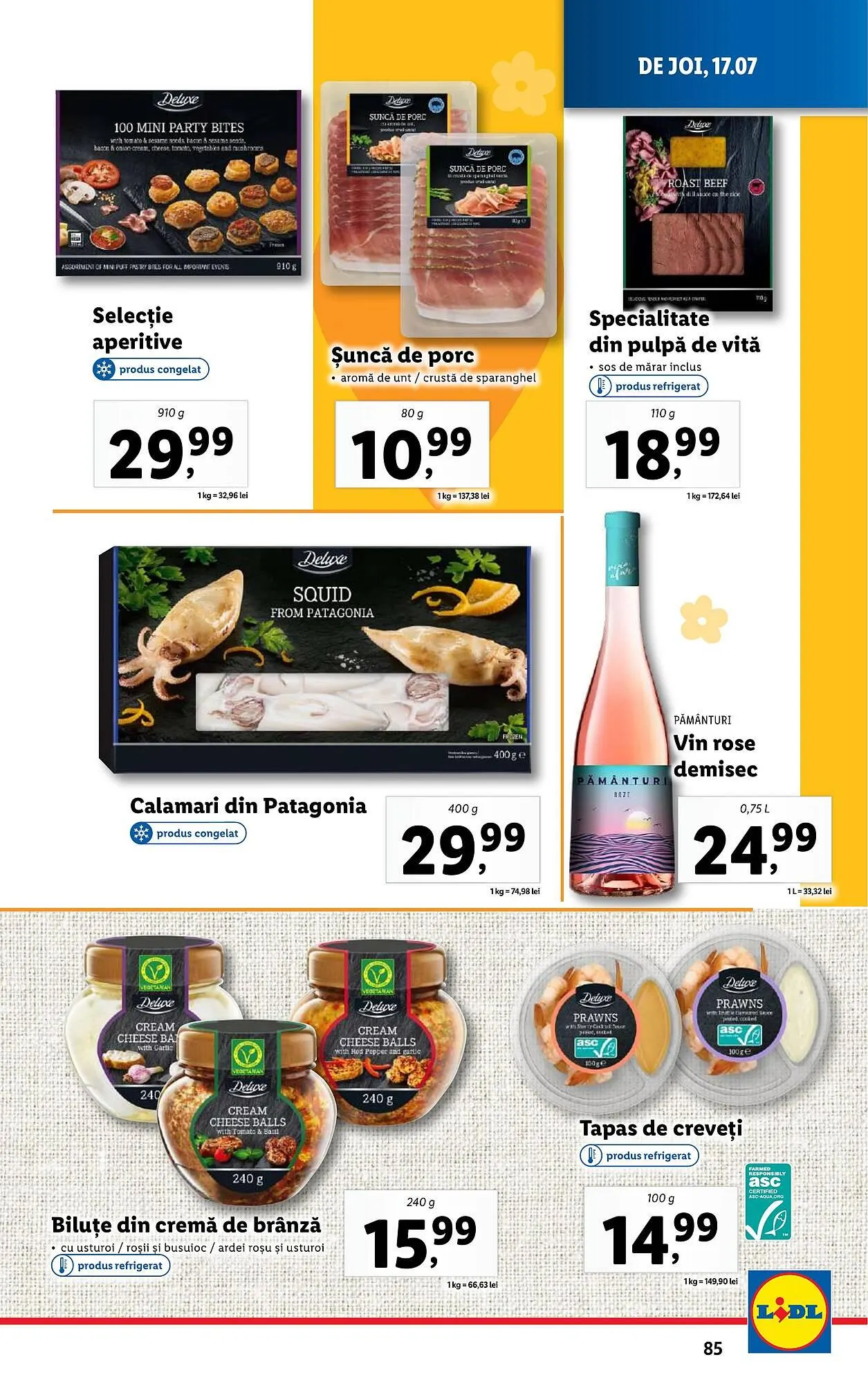 Catalog Catalog Lidl de la 14 iulie până la 20 iulie 2025 - Revista Pagina 85