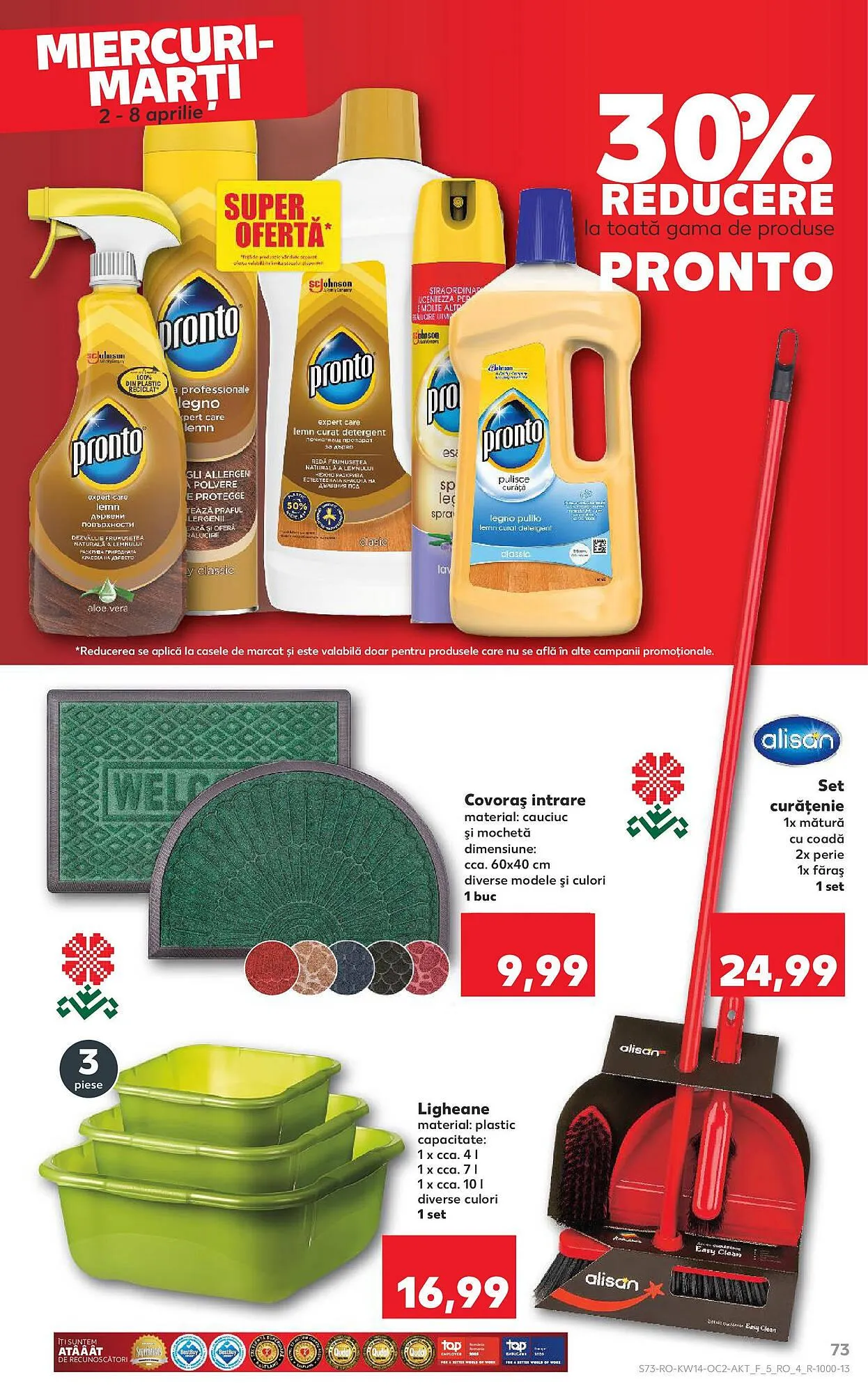 Catalog Catalog Kaufland de la 2 aprilie până la 8 aprilie 2025 - Revista Pagina 73