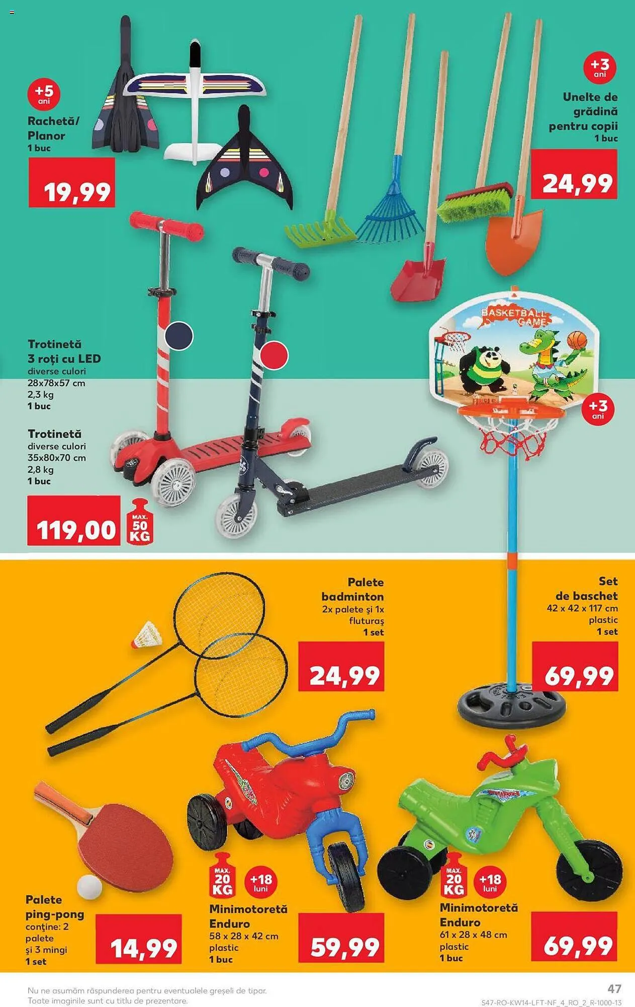 Catalog Kaufland catalog de la 3 aprilie până la 9 aprilie 2024 - Revista Pagina 47