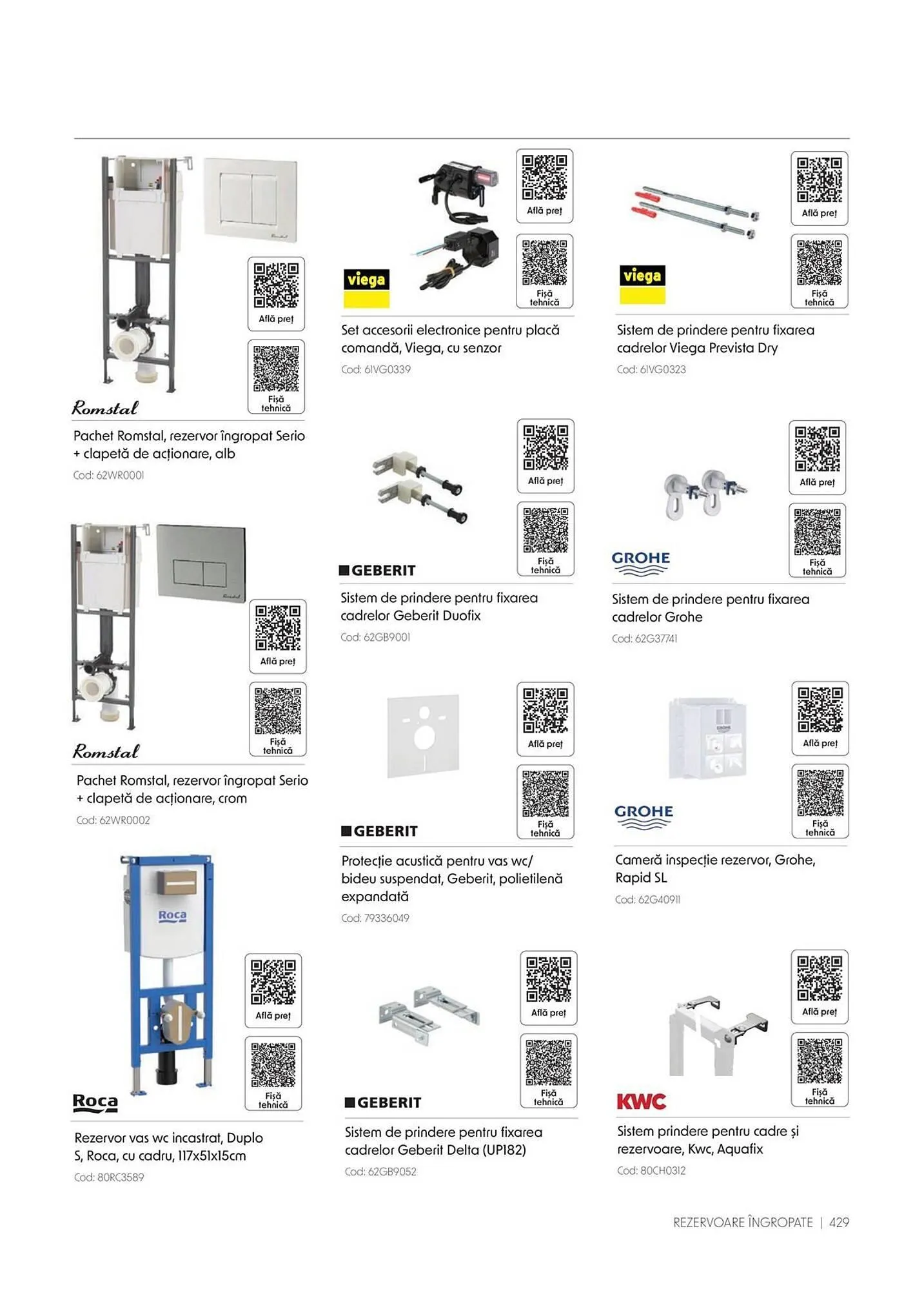 Catalog Catalog Romstal de la 1 aprilie până la 31 decembrie 2026 - Revista Pagina 429