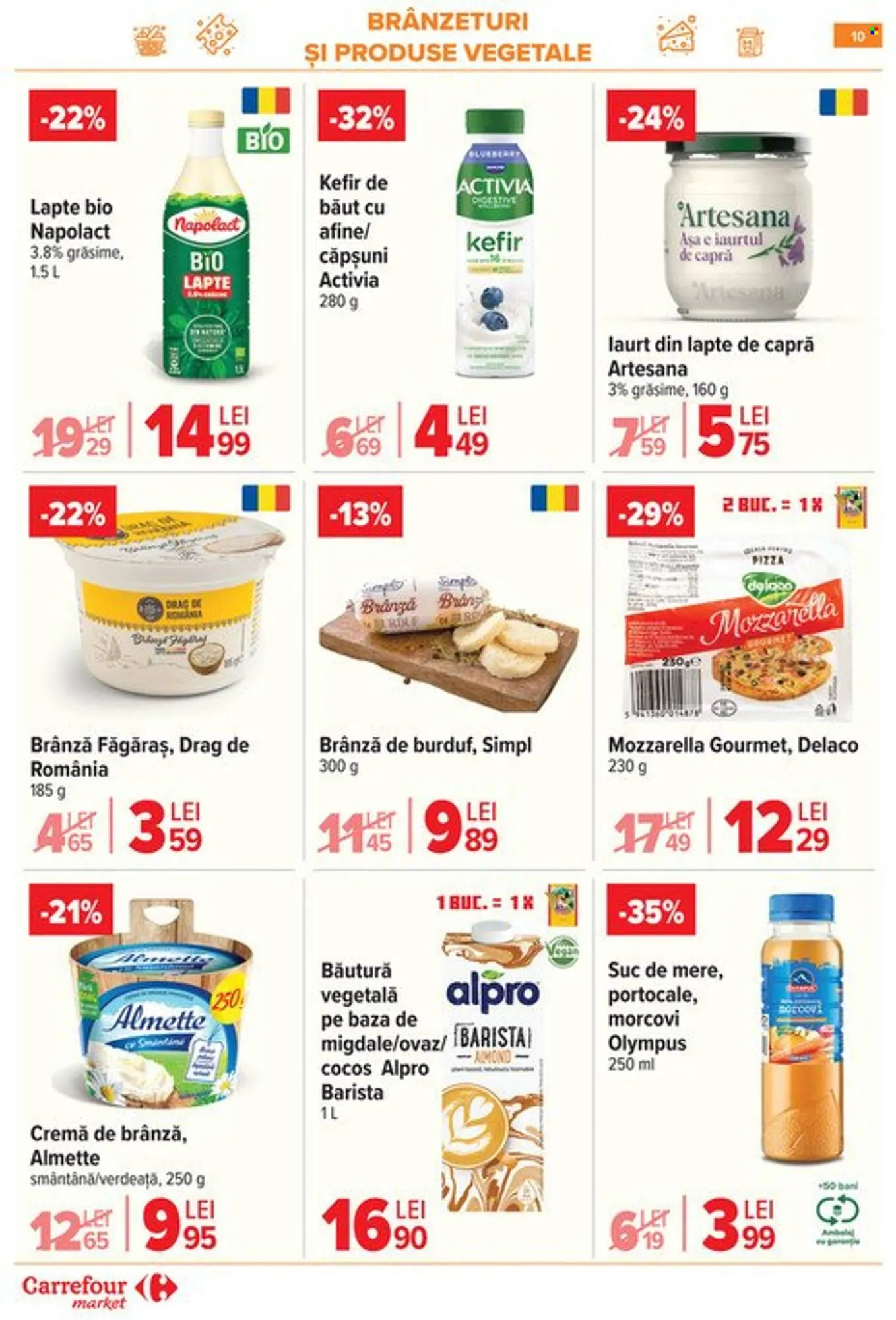 Catalog Catalog Carrefour Market de la 29 aprilie până la 5 mai 2026 - Revista Pagina 10