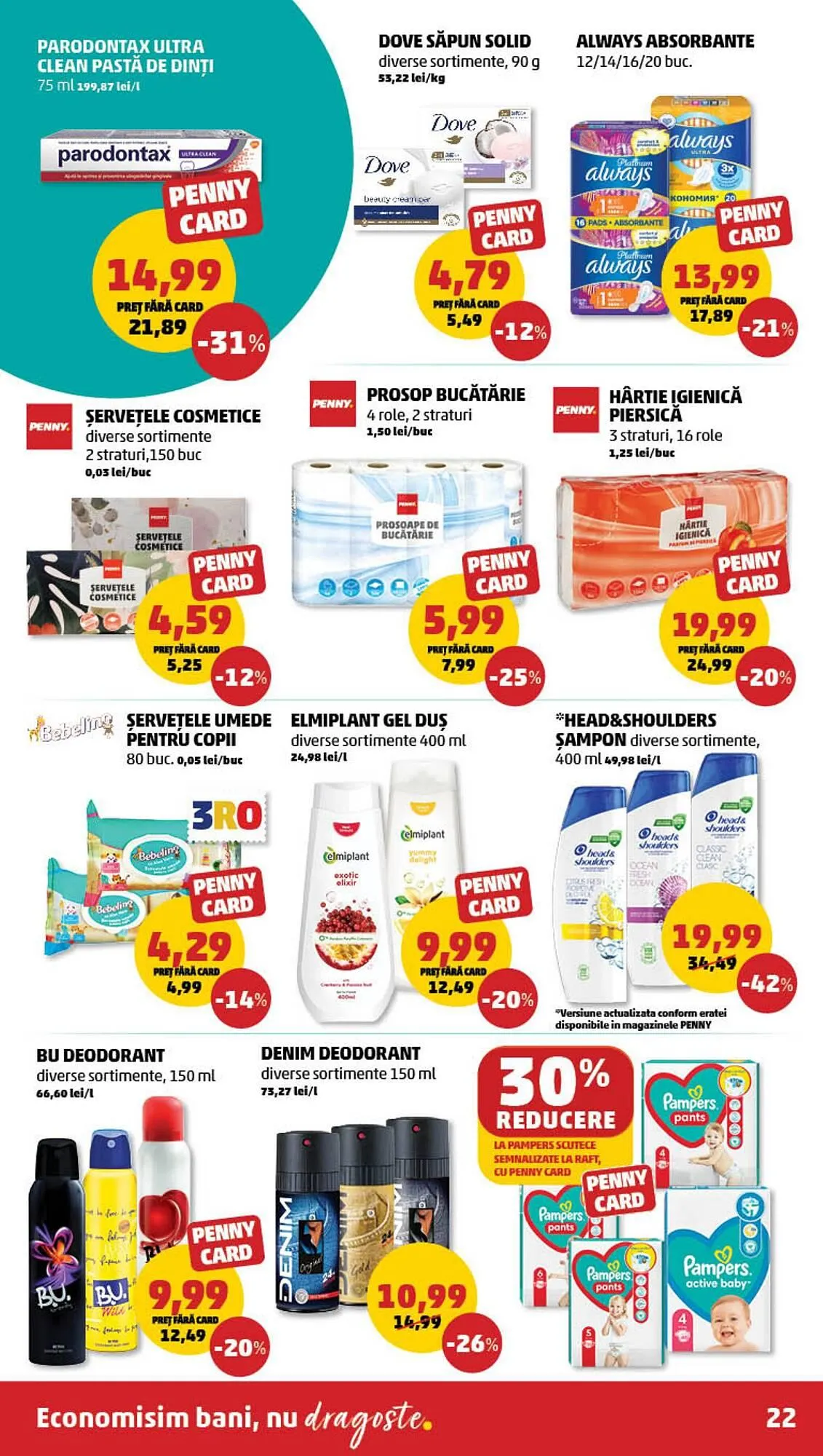 Catalog Catalog Penny de la 9 aprilie până la 15 aprilie 2025 - Revista Pagina 22