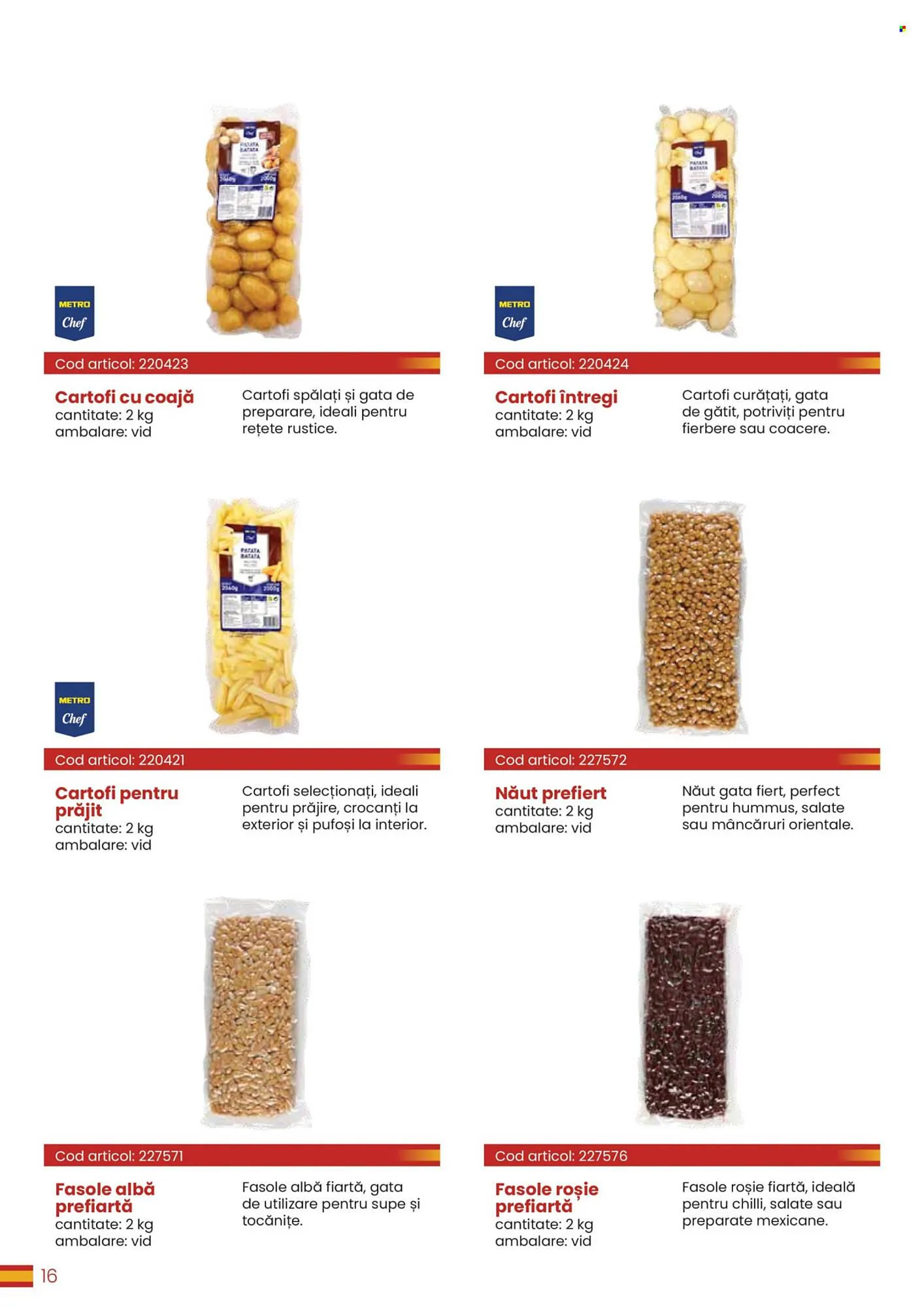 Catalog Catalog Metro de la 30 martie până la 31 decembrie 2026 - Revista Pagina 16