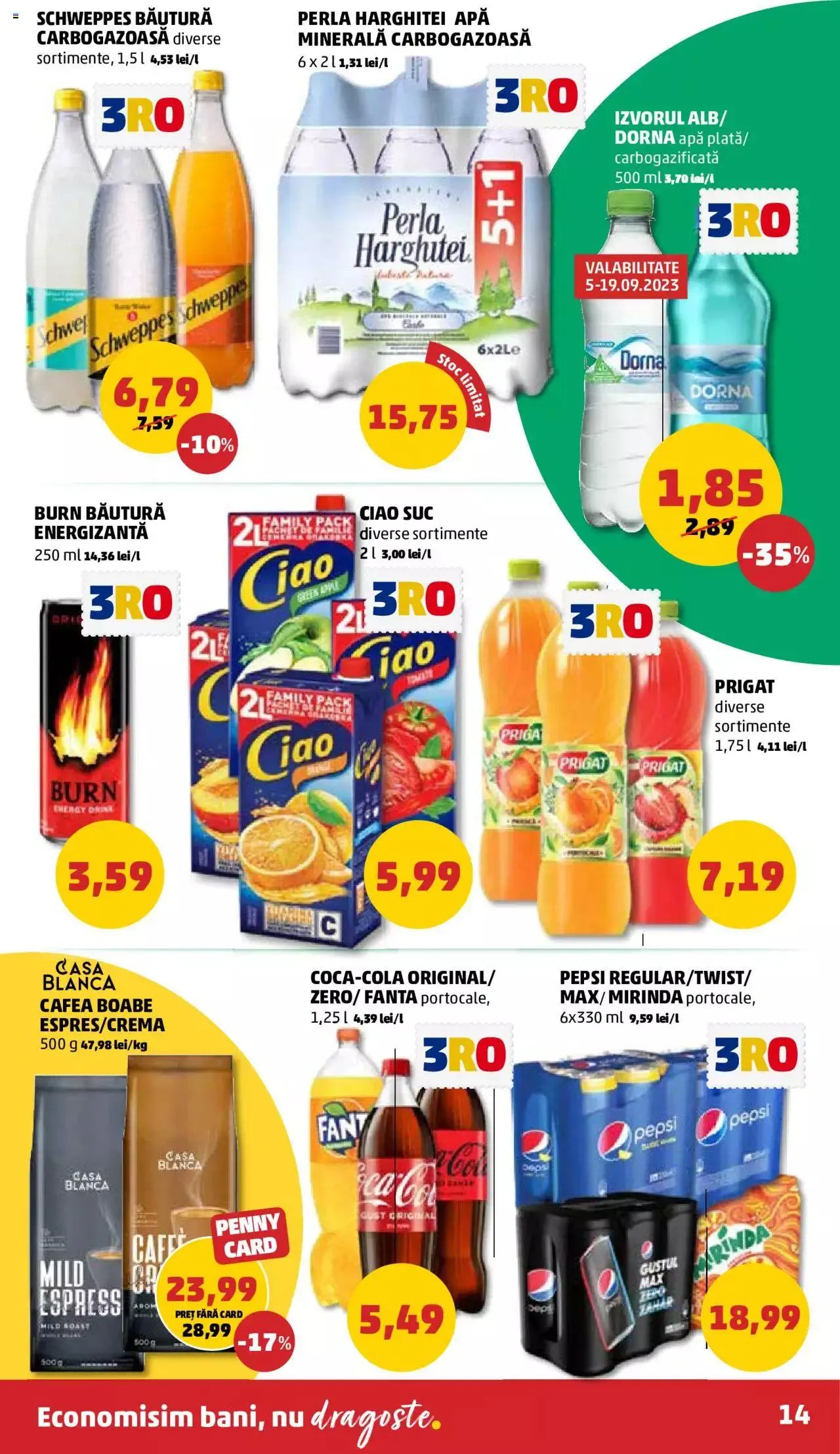 Catalog Catalog PENNY de la 13 septembrie până la 19 septembrie 2023 - Revista Pagina 14