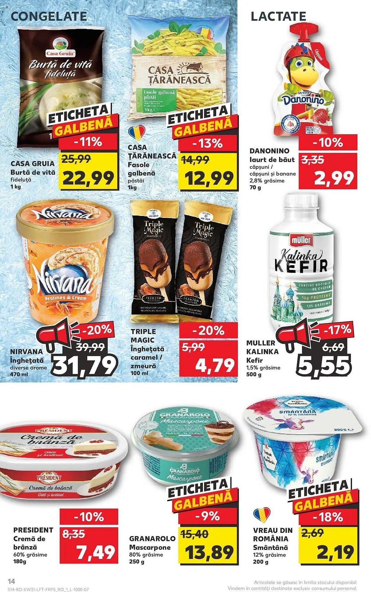 Catalog Kaufland catalog de la 2 august până la 8 august 2023 - Revista Pagina 14