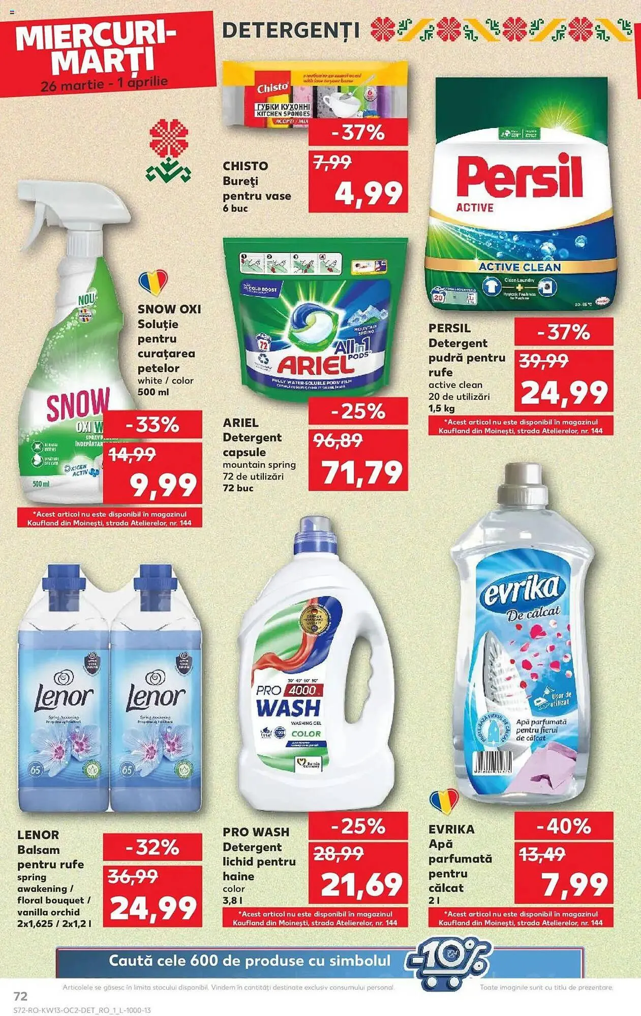 Catalog Catalog Kaufland de la 26 martie până la 1 aprilie 2025 - Revista Pagina 72