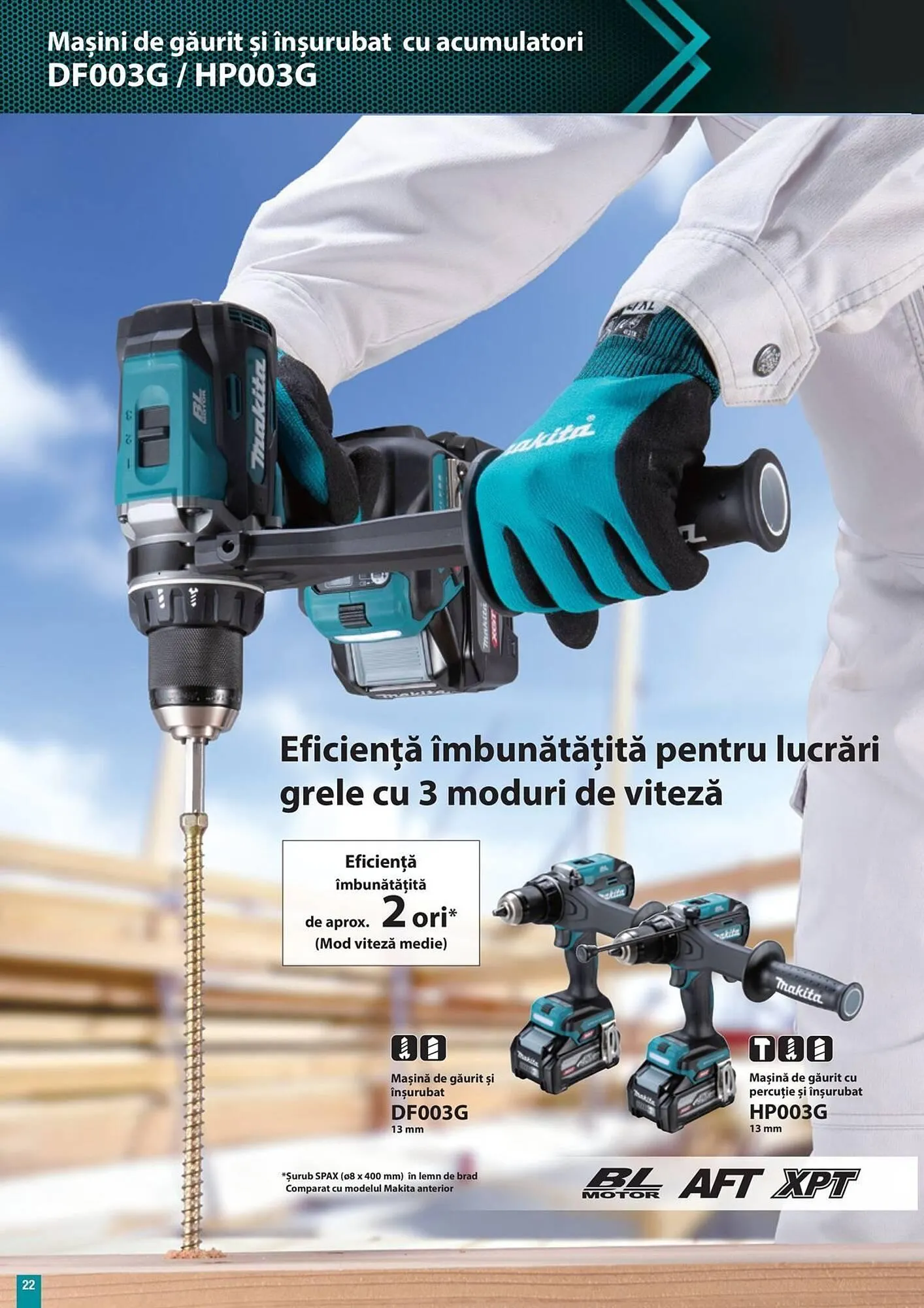 Catalog Catalog Makita de la 27 februarie până la 31 martie 2026 - Revista Pagina 22