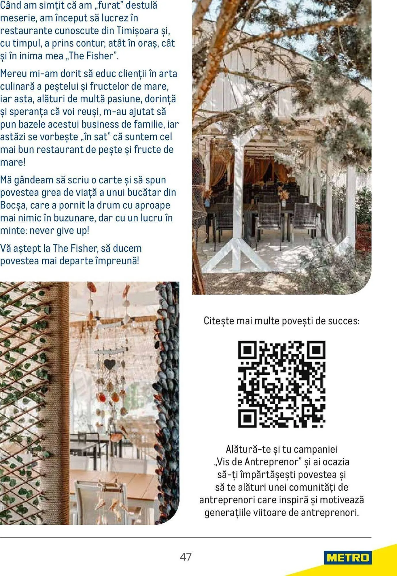 Catalog Сatalog Metro de la 22 martie până la 31 martie 2025 - Revista Pagina 47