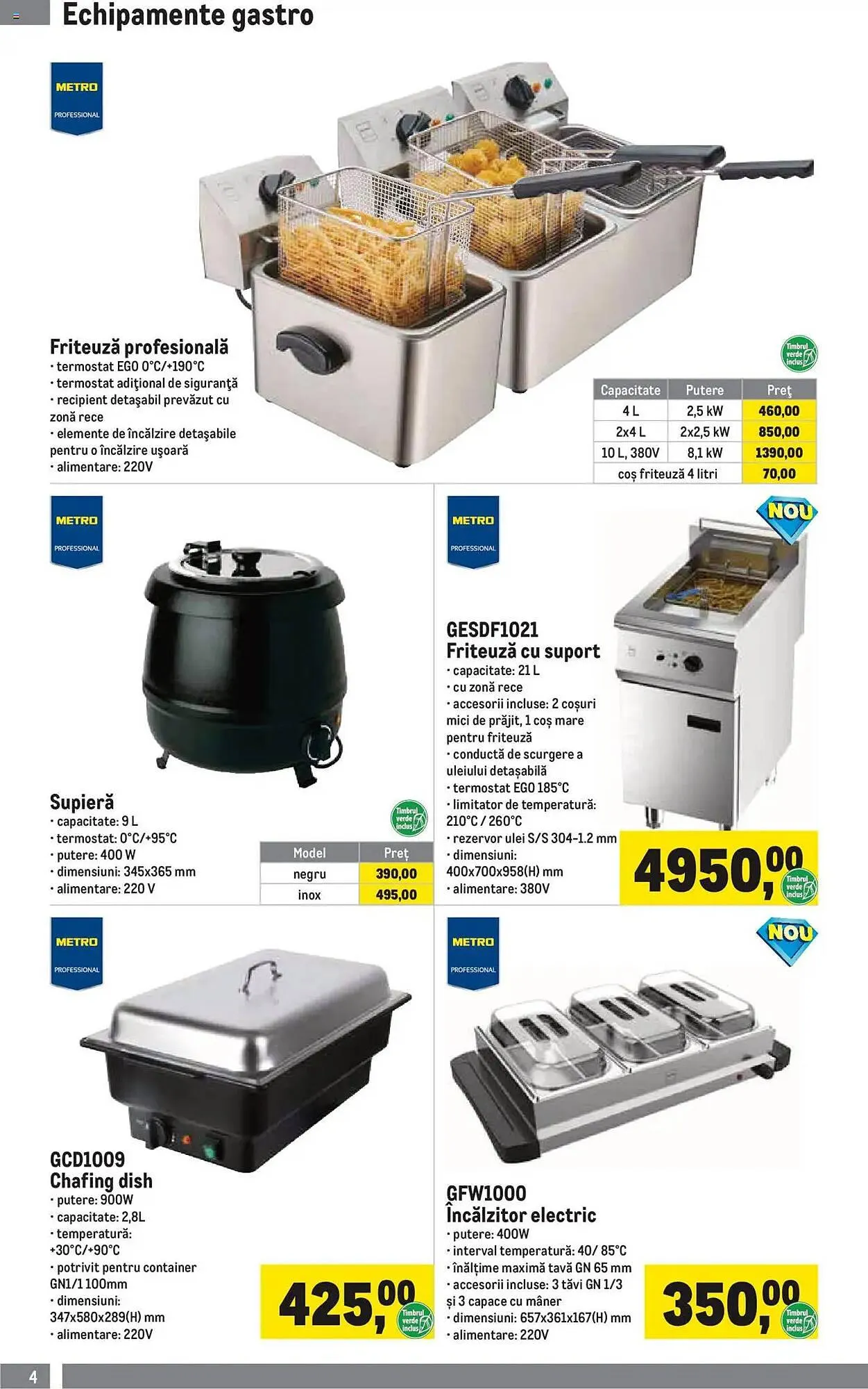 Catalog Catalog Metro de la 1 aprilie până la 30 iunie 2025 - Revista Pagina 4