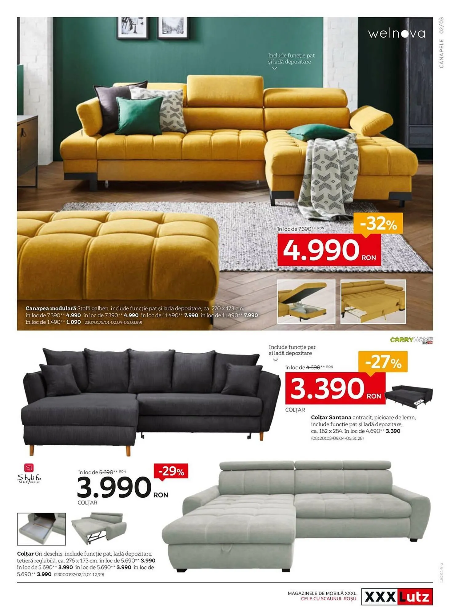 Catalog Catalog XXXLutz de la 6 noiembrie până la 30 noiembrie 2025 - Revista Pagina 3