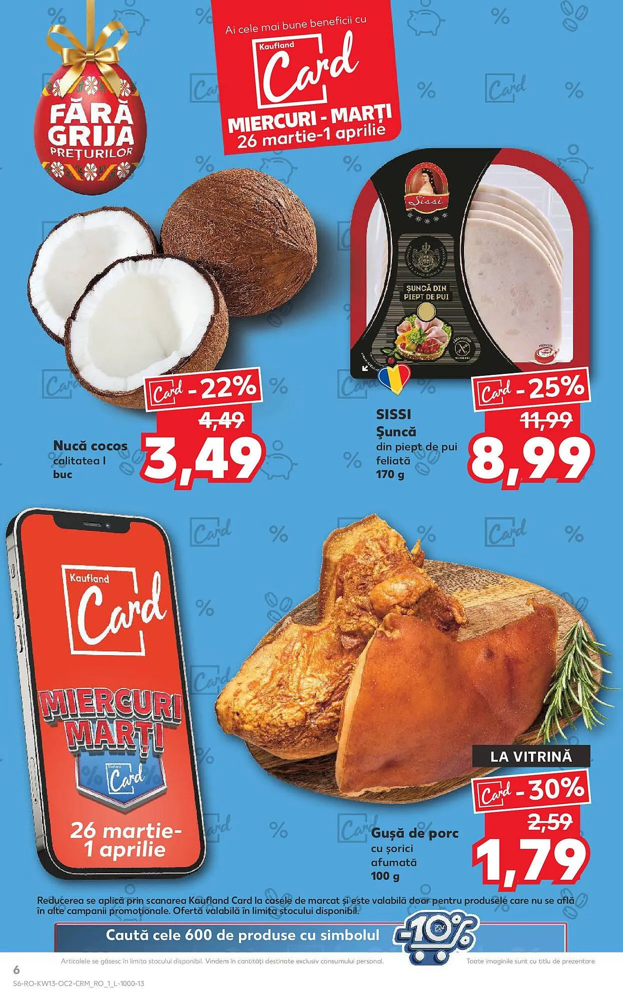 Catalog Catalog Kaufland de la 25 martie până la 30 martie 2025 - Revista Pagina 6