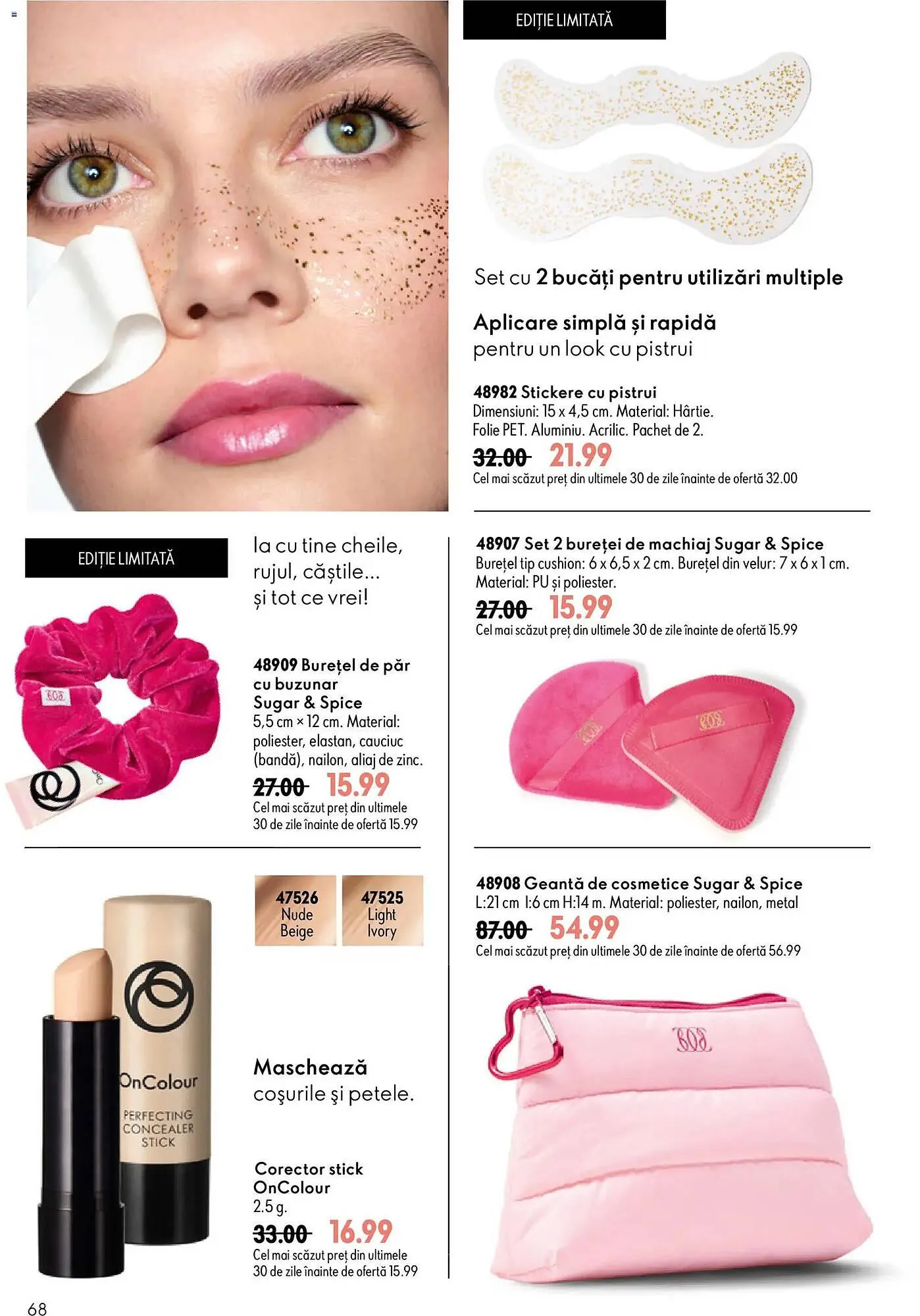 Catalog Catalog Oriflame de la 17 iunie până la 7 iulie 2026 - Revista Pagina 68