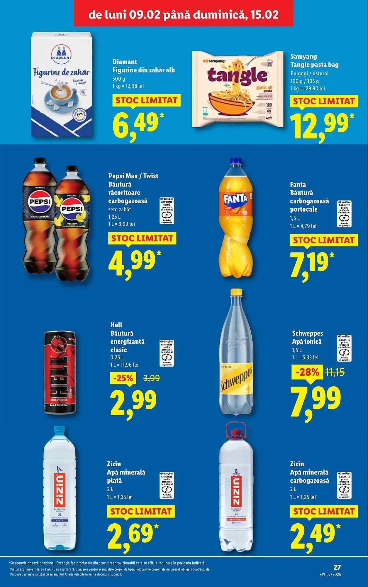 Catalog Catalog Lidl de la 9 februarie până la 15 februarie 2026 - Revista Pagina 27