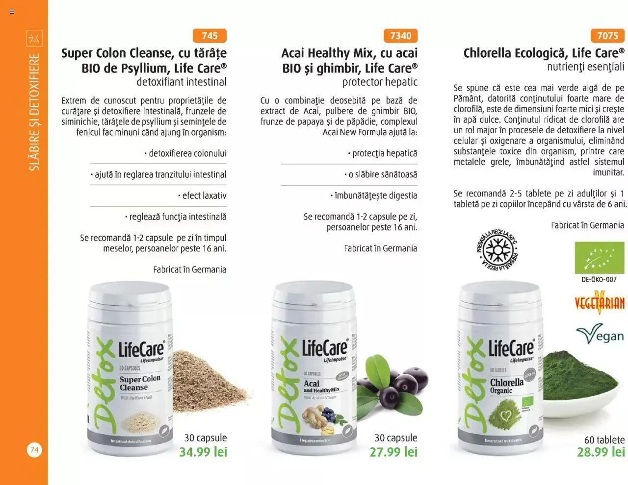 Catalog Catalog Life Care primavara-vara 2023 de la 1 martie până la 31 decembrie 2023 - Revista Pagina 76