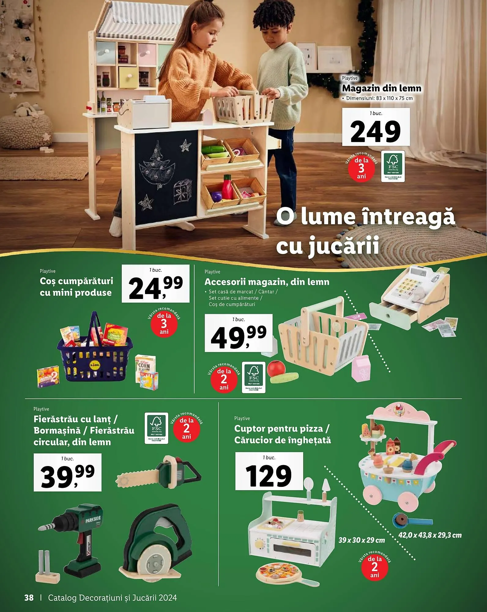 Catalog Catalog Lidl de la 4 noiembrie până la 24 decembrie 2024 - Revista Pagina 38
