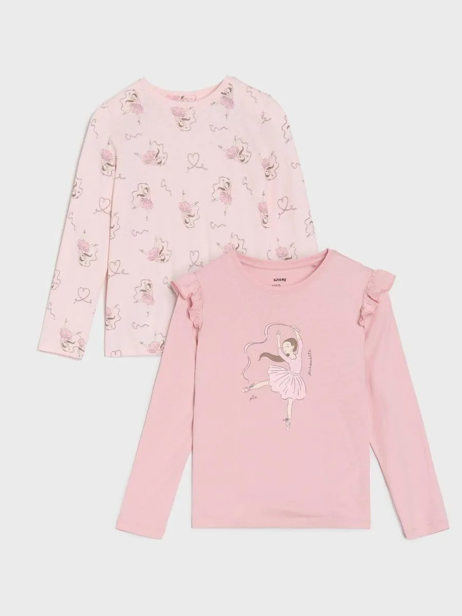 Tricou din bumbac 2 pack