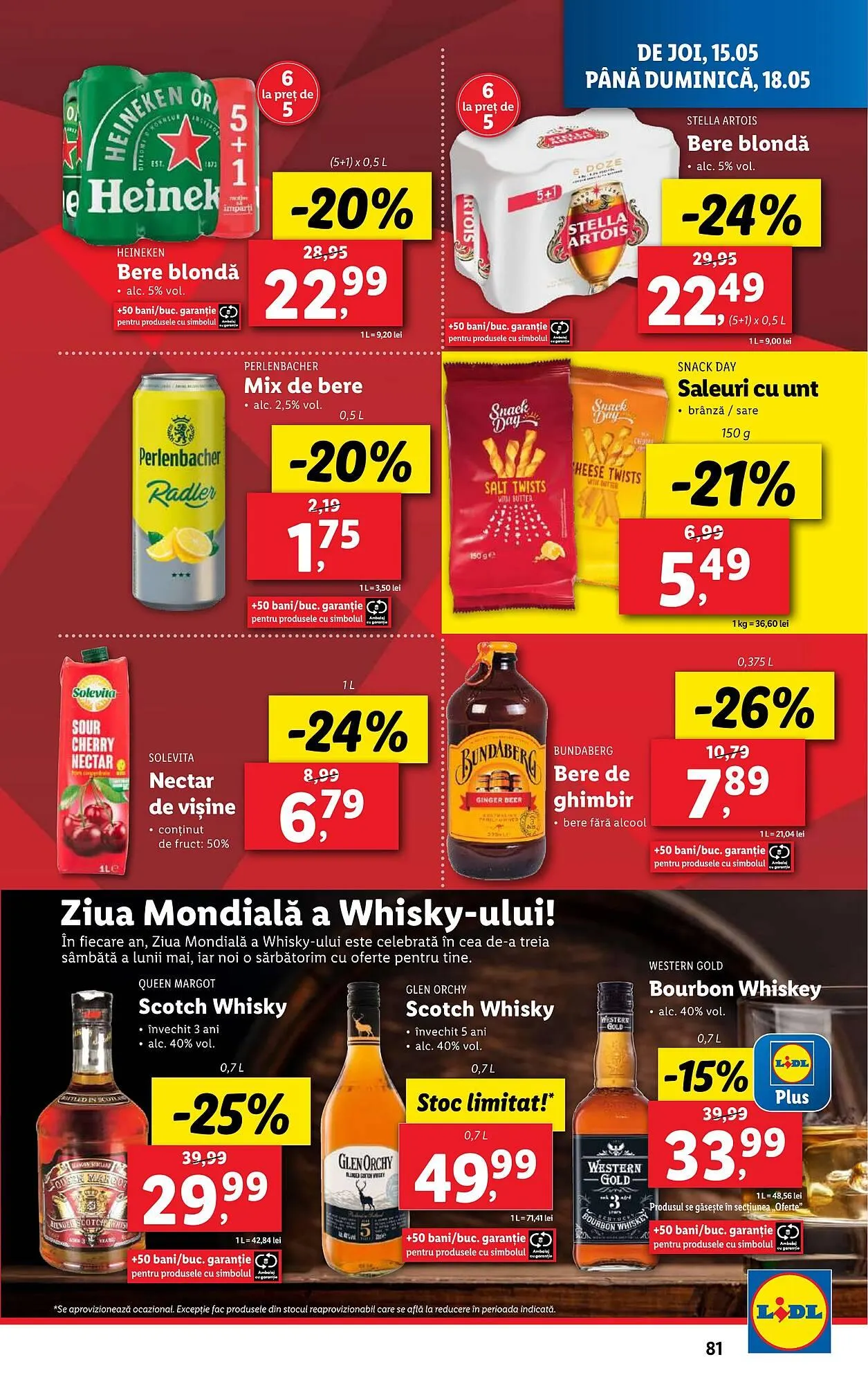 Catalog Catalog Lidl de la 12 mai până la 18 mai 2025 - Revista Pagina 81