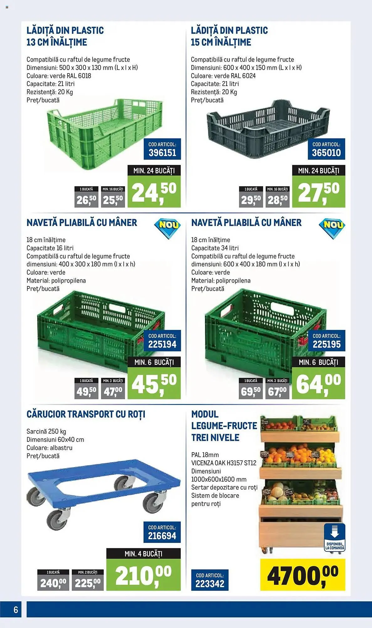 Catalog Catalog Metro de la 30 iunie până la 30 septembrie 2025 - Revista Pagina 6