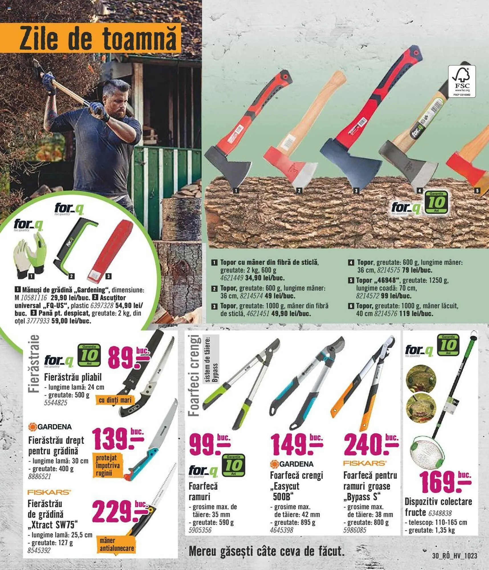 Catalog Hornbach catalog de la 2 octombrie până la 5 noiembrie 2023 - Revista Pagina 30