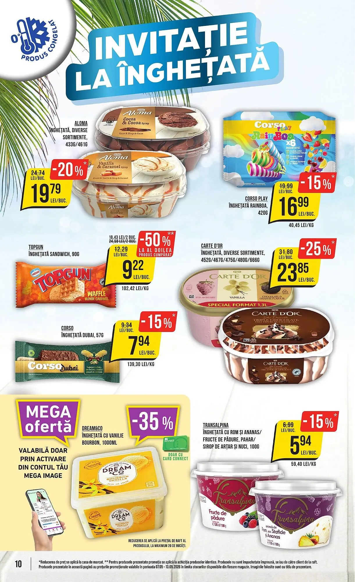 Catalog Catalog Mega Image de la 7 mai până la 13 mai 2026 - Revista Pagina 10