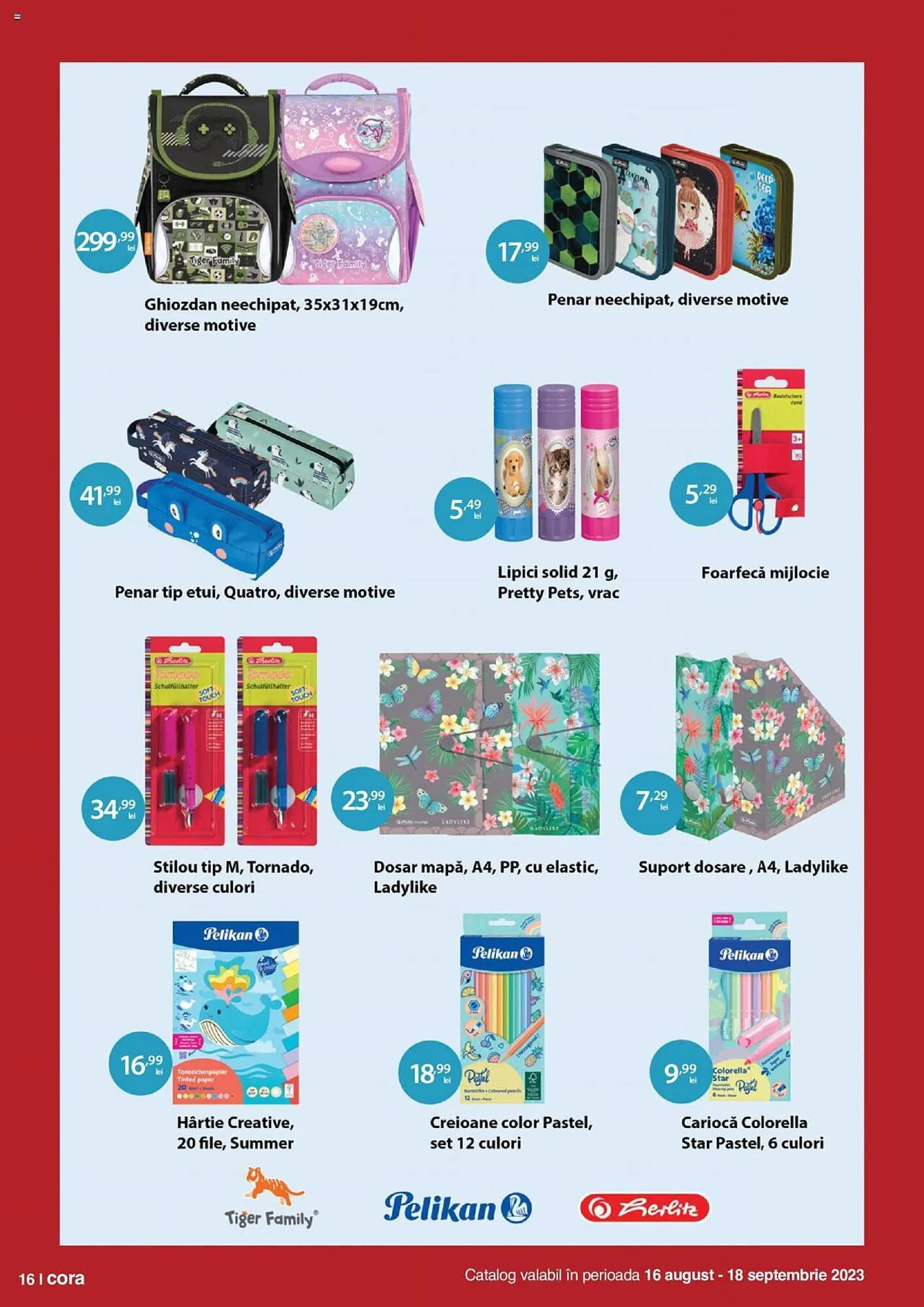 Catalog Cora catalog de la 16 august până la 18 septembrie 2023 - Revista Pagina 16