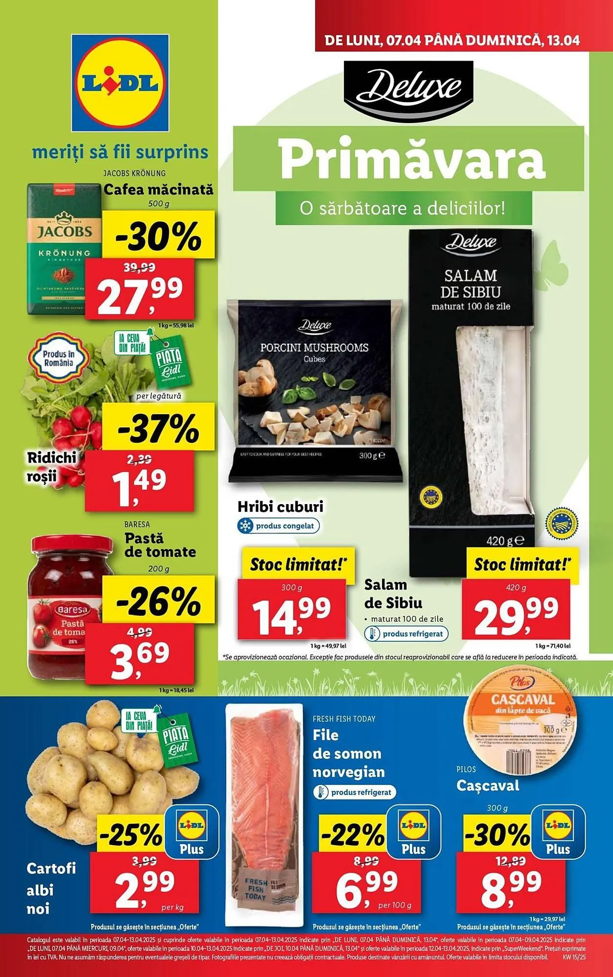 Catalog Catalog Lidl de la 7 aprilie până la 13 aprilie 2025 - Revista Pagina 1