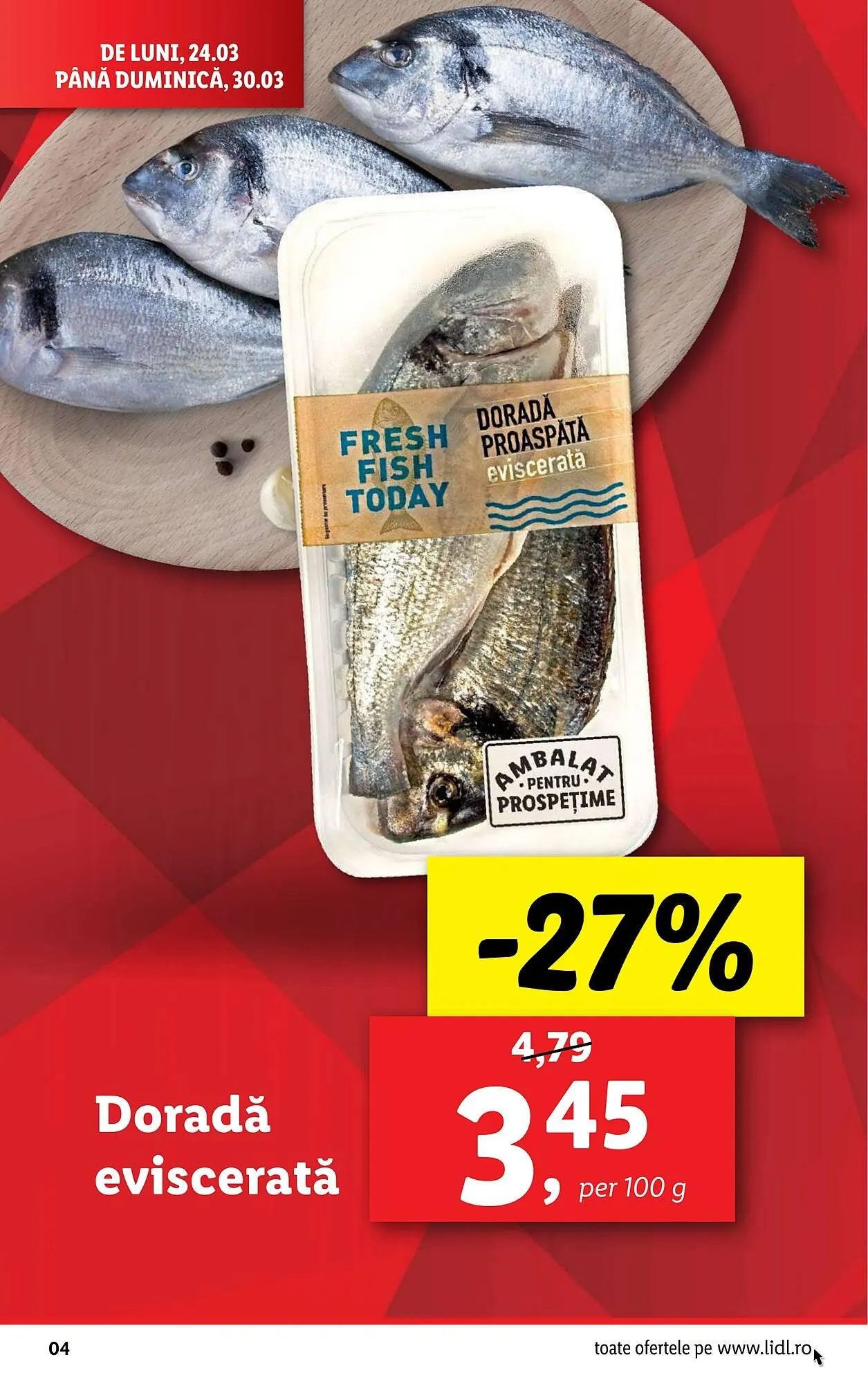 Catalog Catalog Lidl de la 24 martie până la 30 martie 2025 - Revista Pagina 4