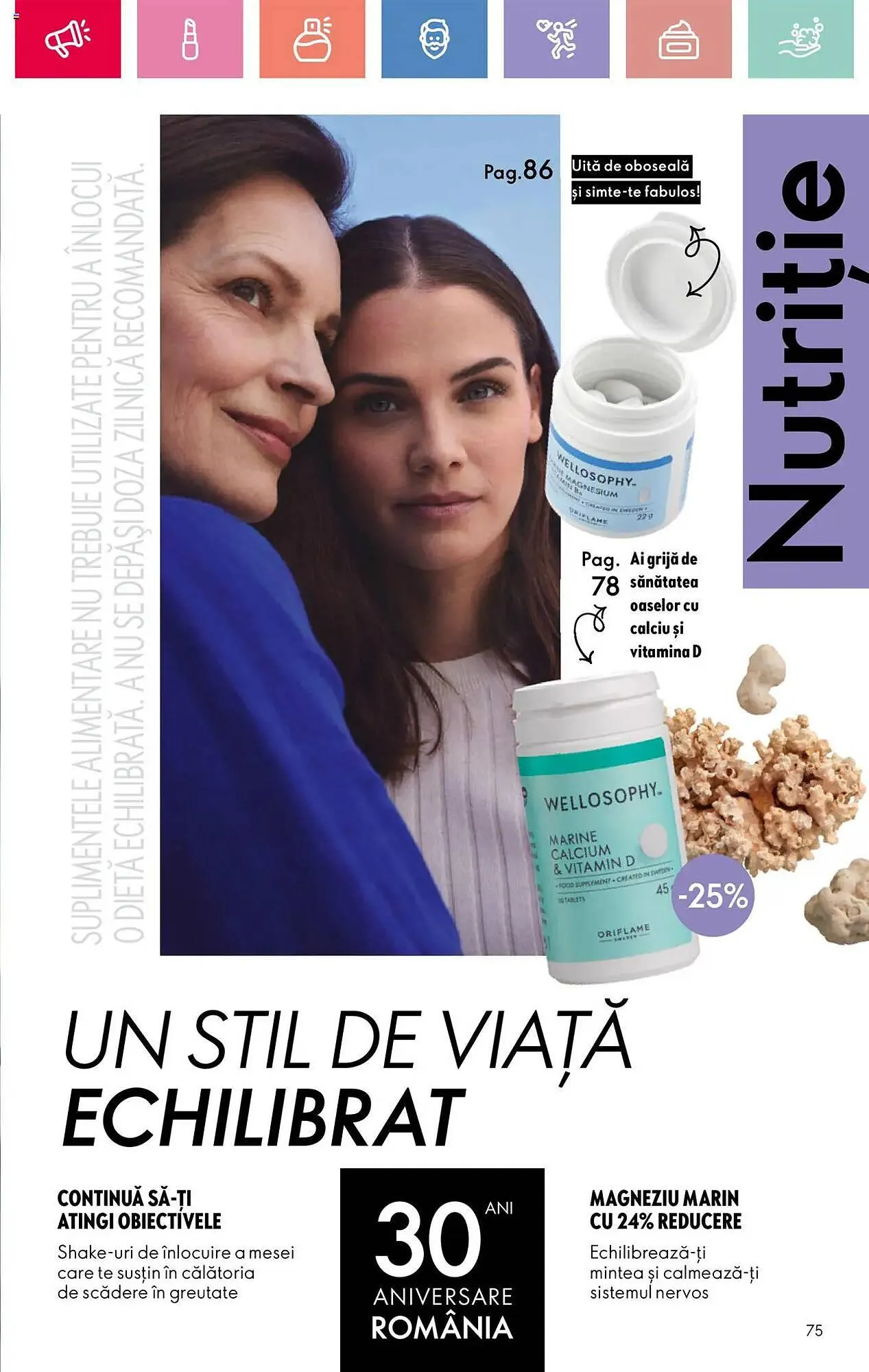 Catalog Catalog Oriflame de la 13 aprilie până la 3 mai 2025 - Revista Pagina 75
