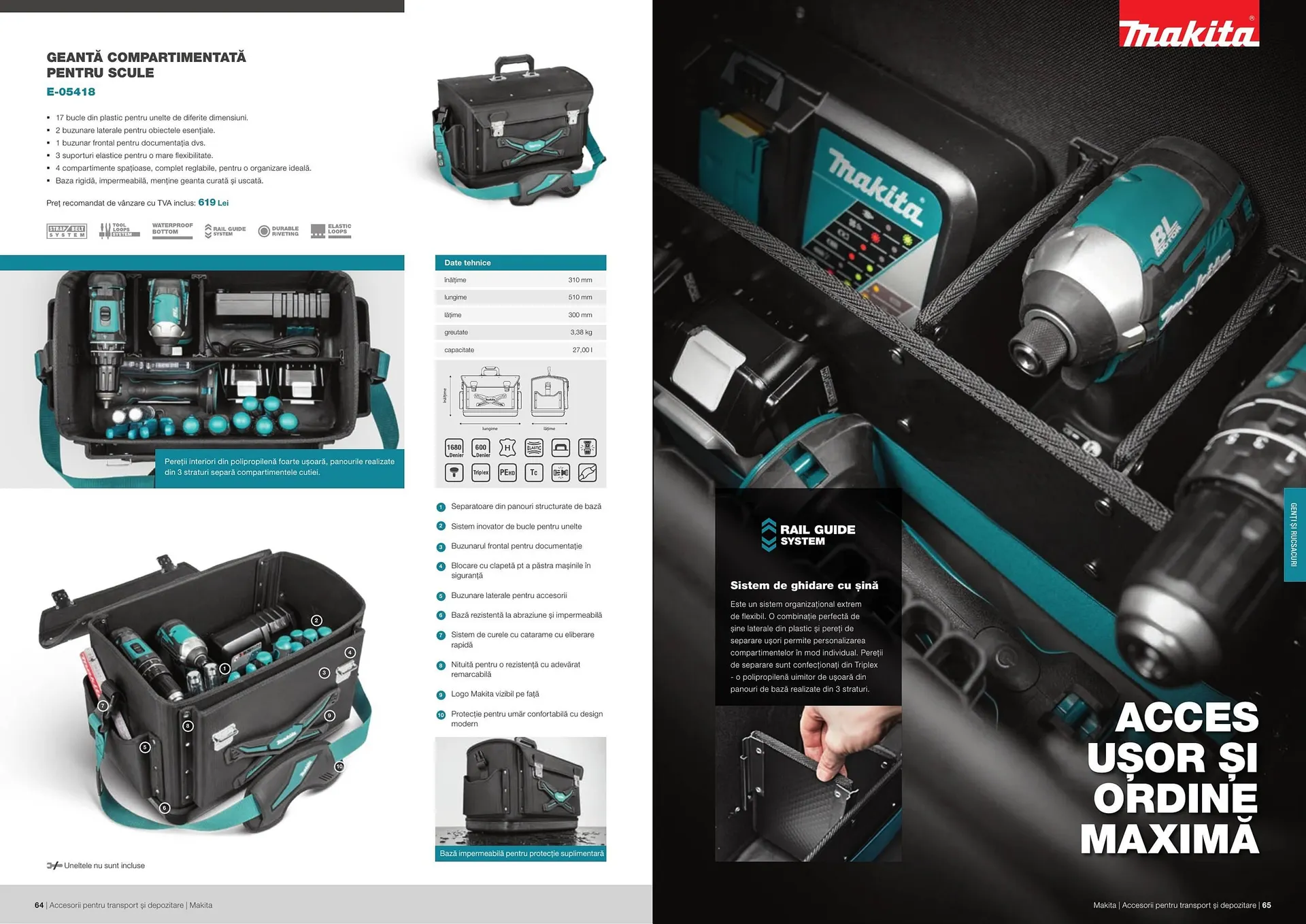 Catalog Makita catalog de la 27 iulie până la 31 decembrie 2023 - Revista Pagina 33