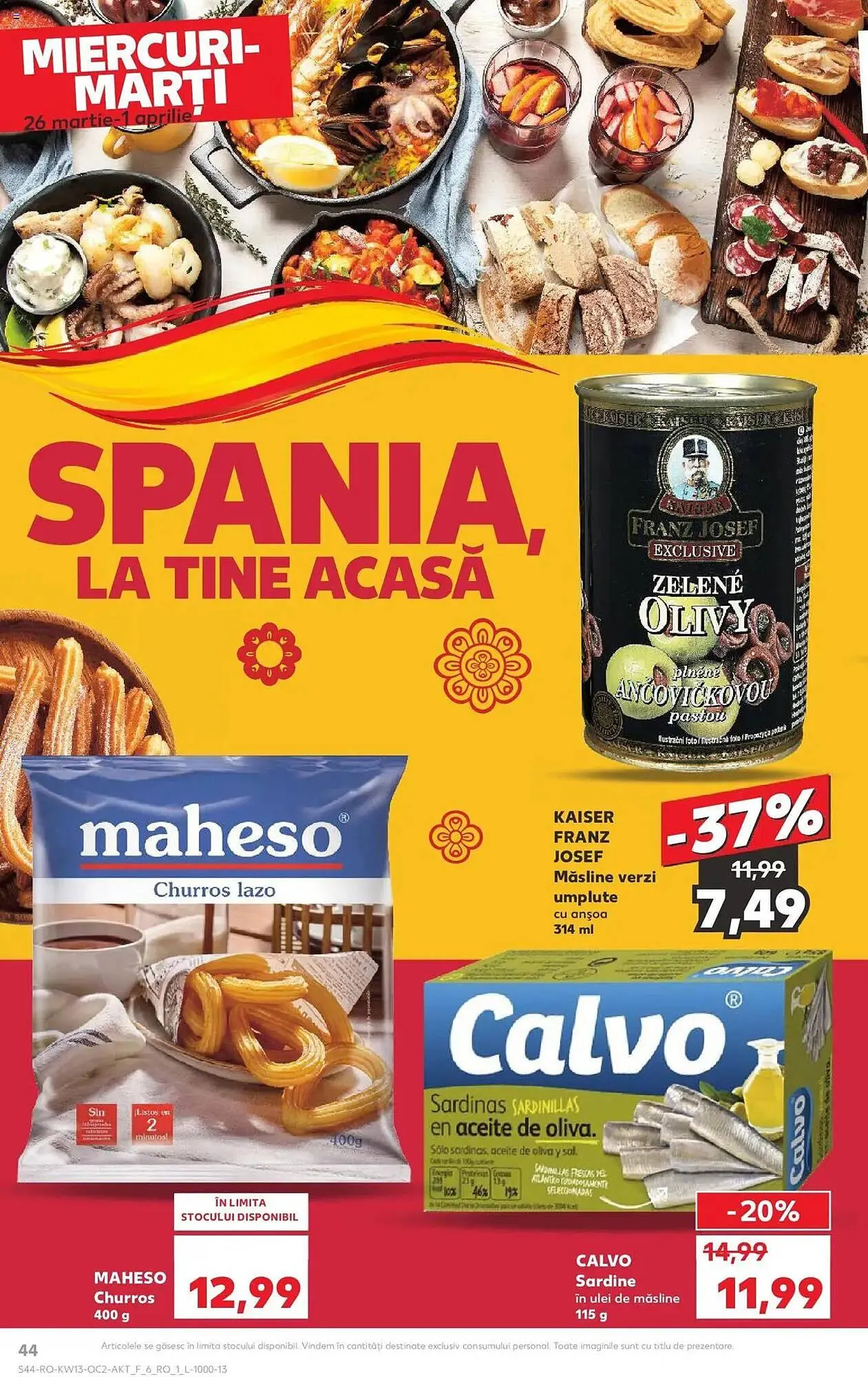 Catalog Catalog Kaufland de la 26 martie până la 1 aprilie 2025 - Revista Pagina 44