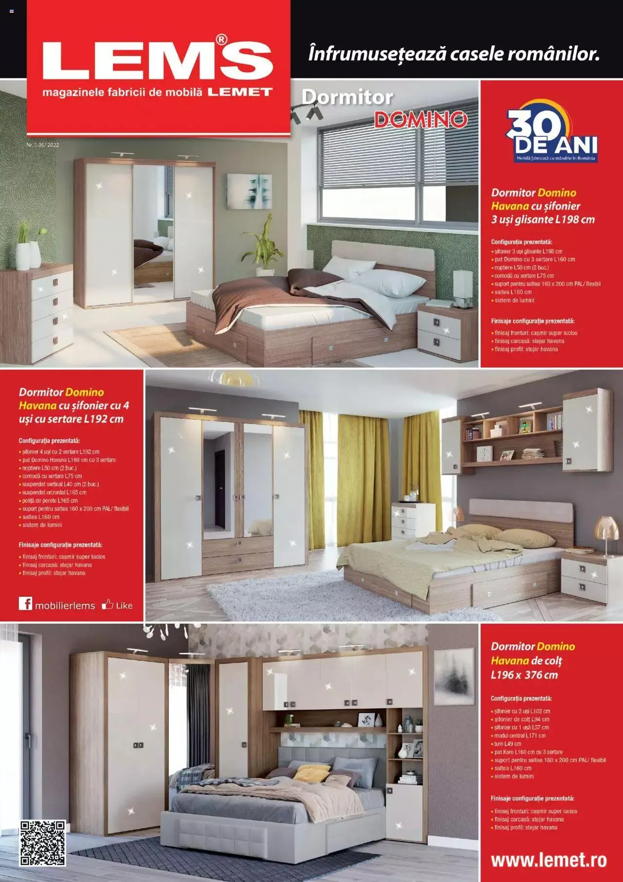 Catalog Lem’s - Dormitor Domino de la 1 septembrie până la 31 decembrie 2023 - Revista Pagina 1