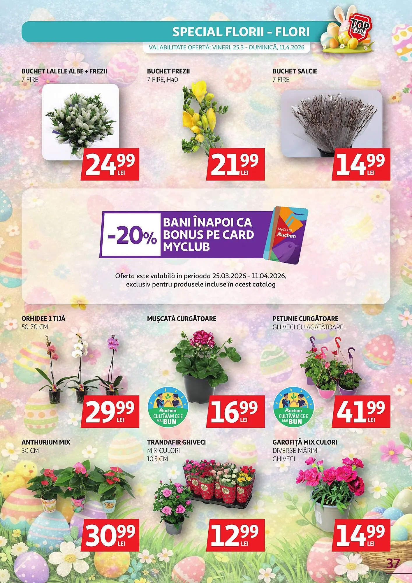 Catalog Catalog Auchan de la 25 martie până la 11 aprilie 2026 - Revista Pagina 37