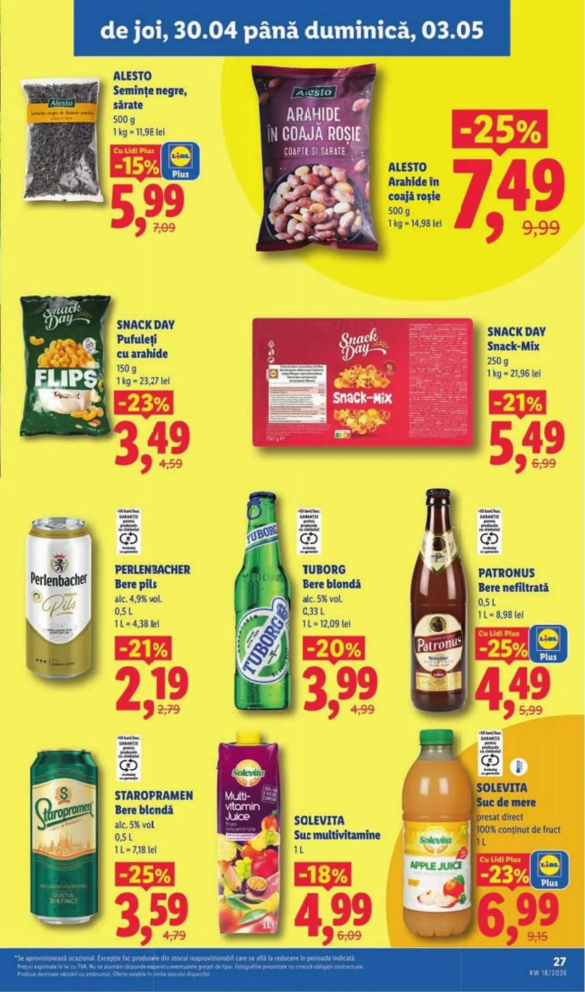 Catalog Catalog Lidl de la 27 aprilie până la 3 mai 2026 - Revista Pagina 27