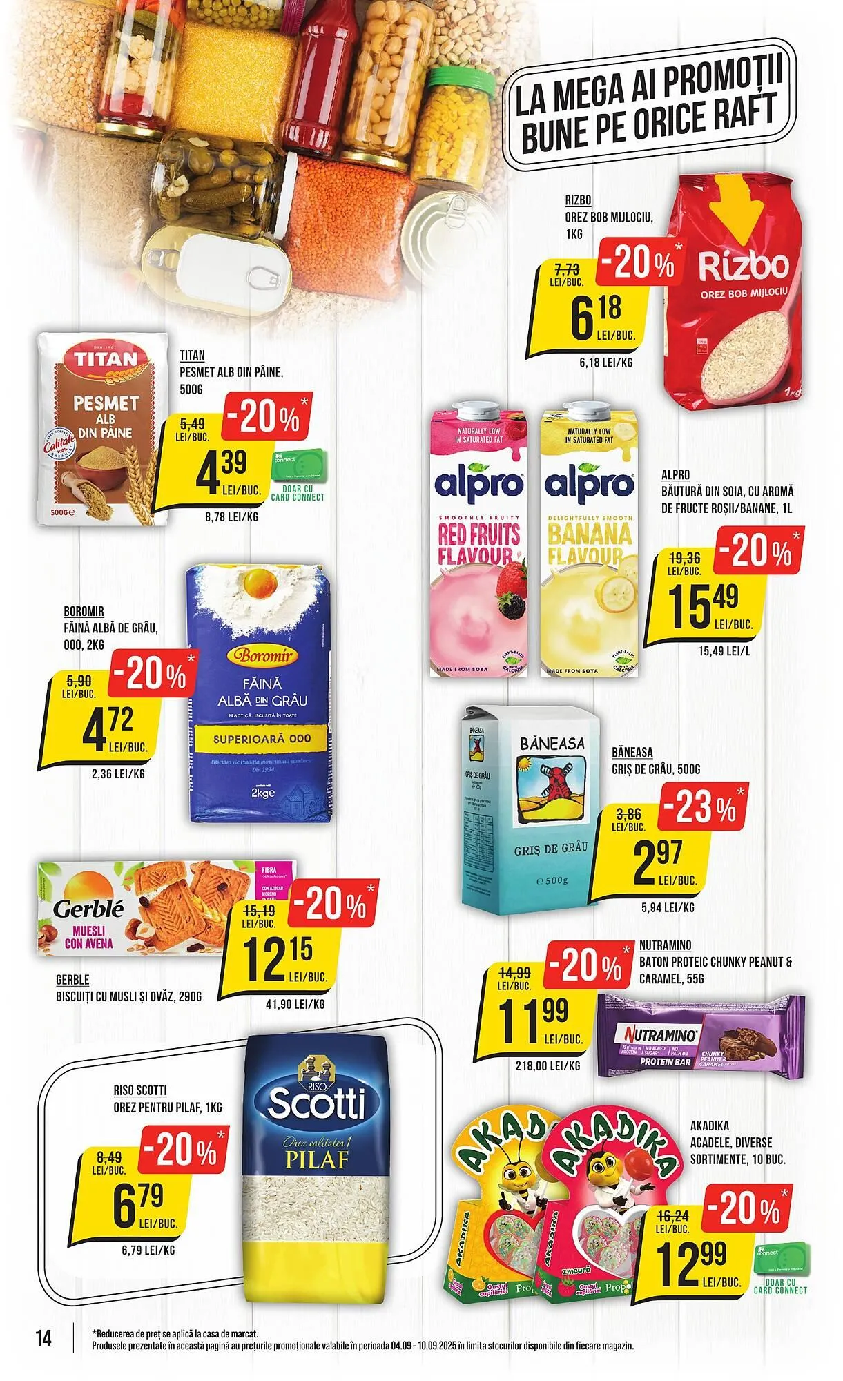 Catalog Catalog Mega Image de la 4 septembrie până la 10 septembrie 2025 - Revista Pagina 14