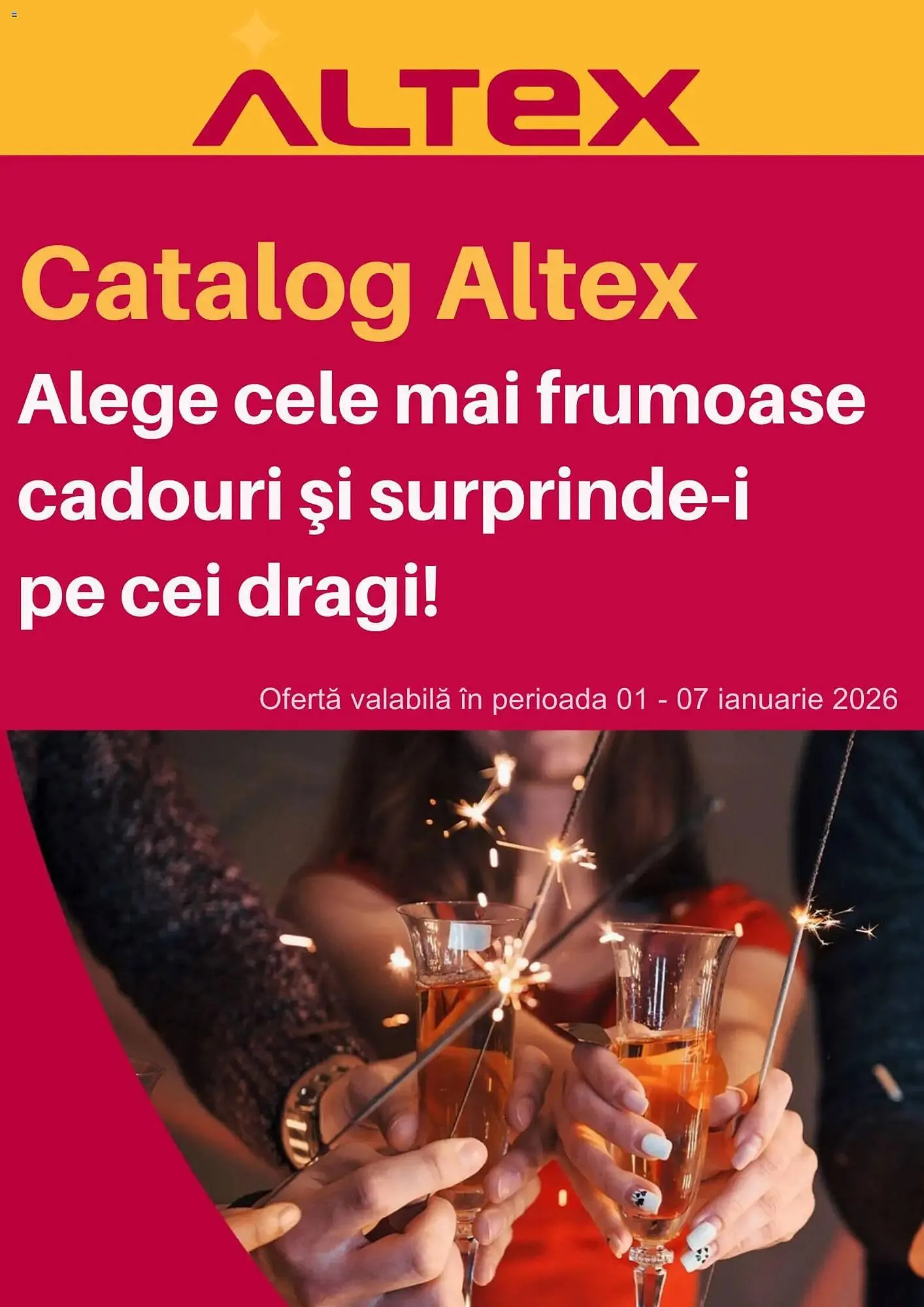 Catalog Catalog Altex de la 31 decembrie până la 7 ianuarie 2026 - Revista Pagina 1