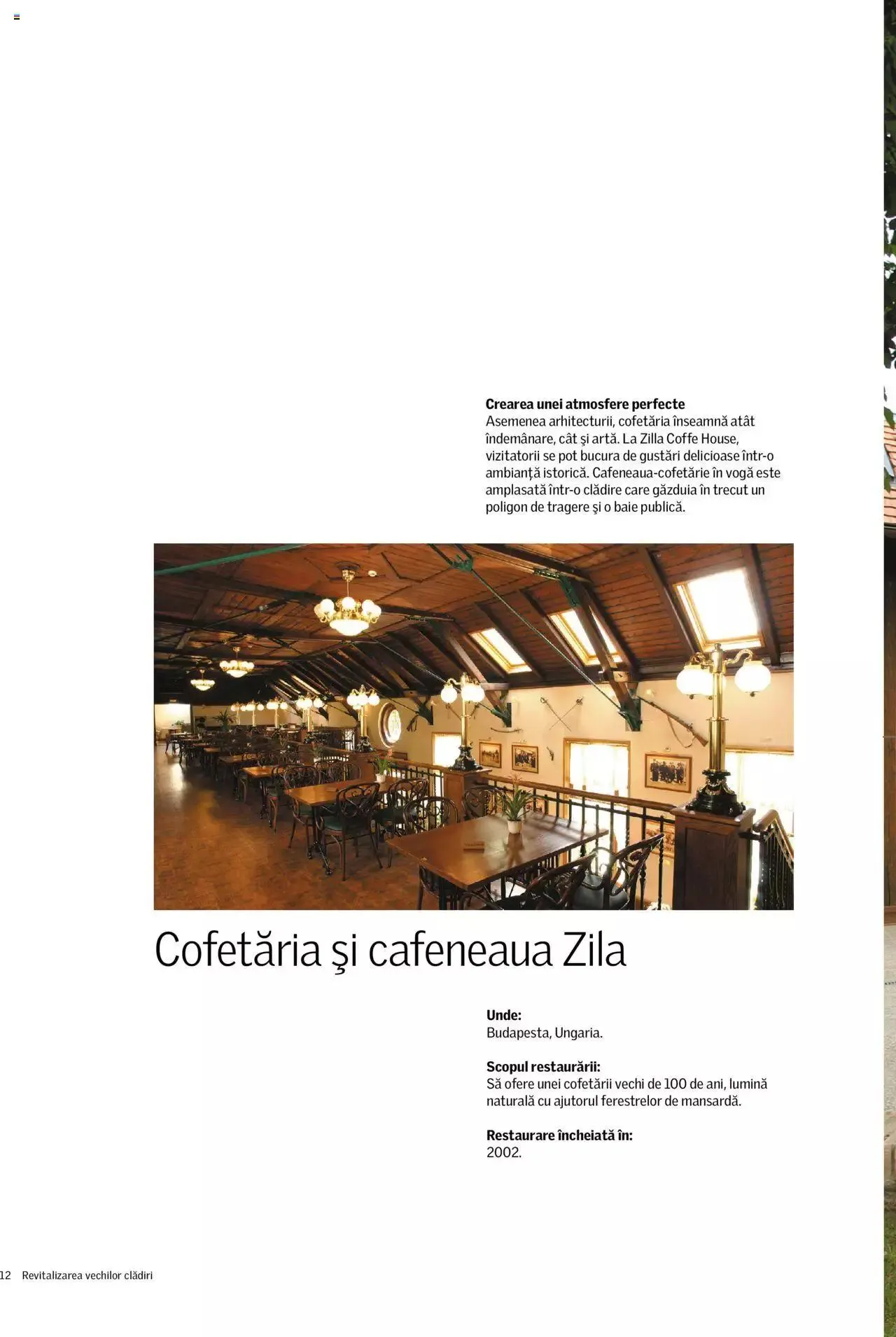 Catalog Velux catalog - Revitalizarea clădirilor istorice de la 1 octombrie până la 31 decembrie 2024 - Revista Pagina 12