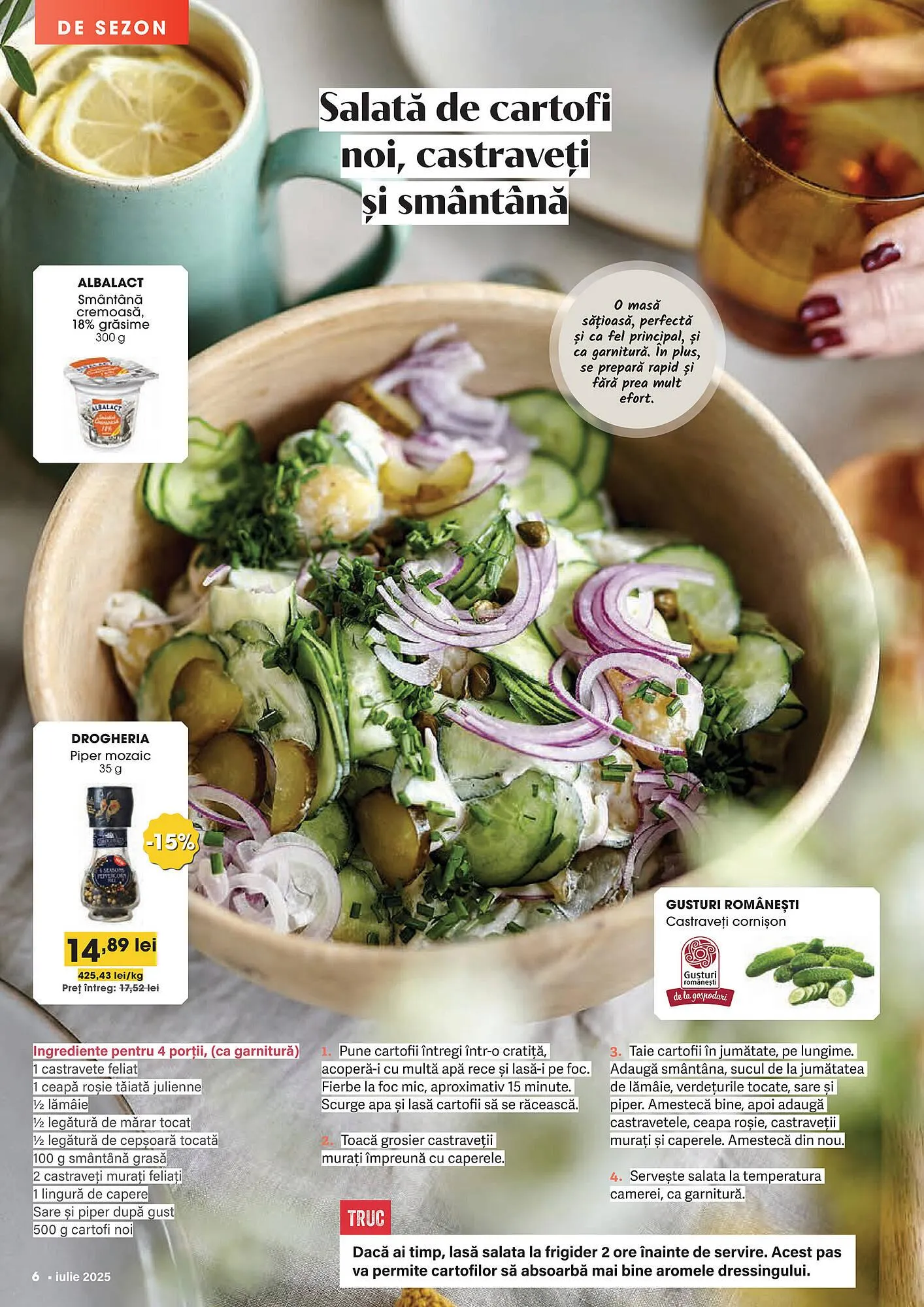 Catalog Catalog Mega Image de la 1 iulie până la 31 iulie 2025 - Revista Pagina 6