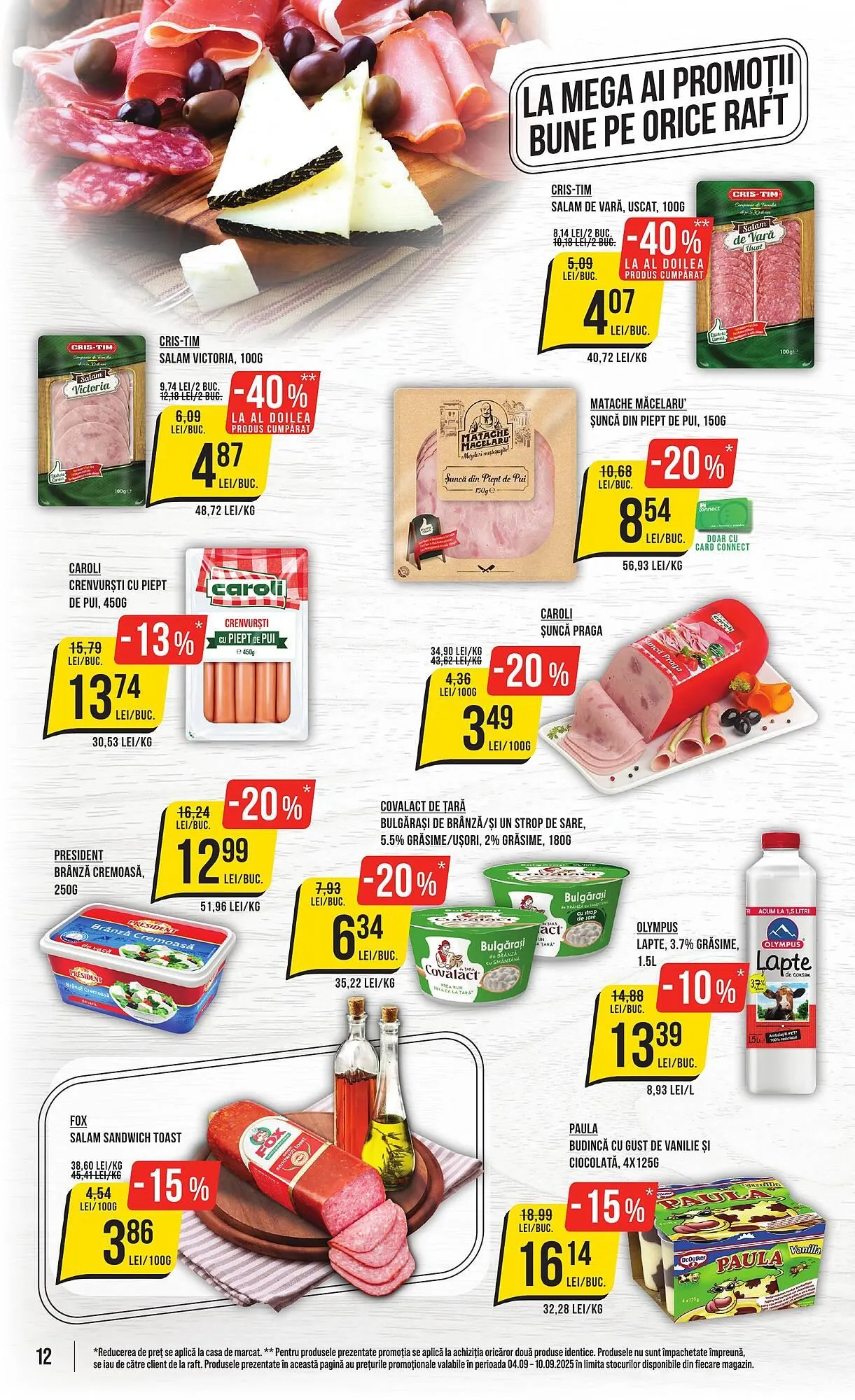 Catalog Catalog Mega Image de la 4 septembrie până la 10 septembrie 2025 - Revista Pagina 12