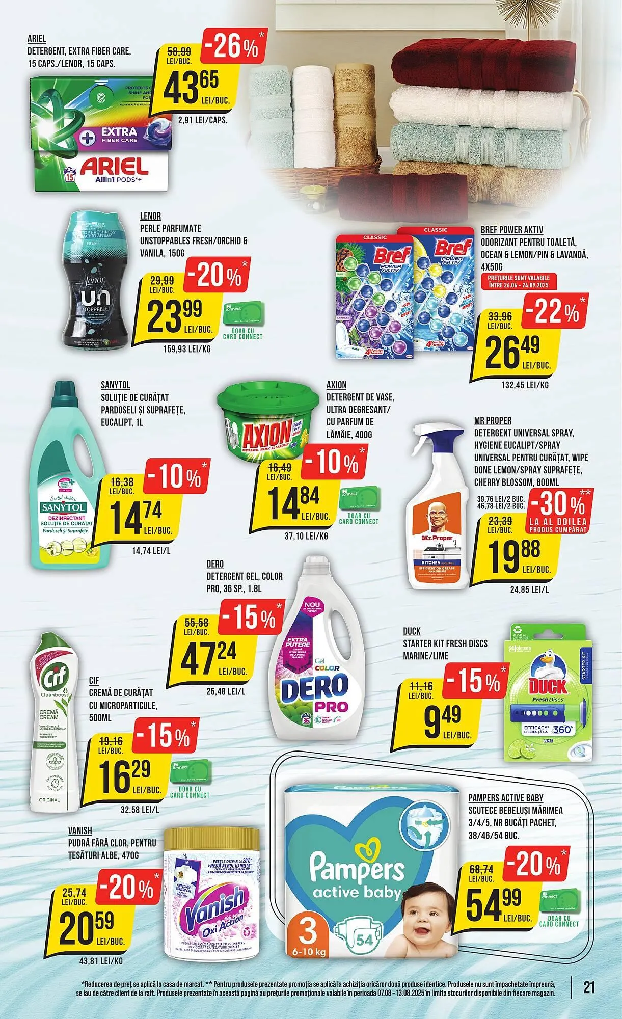 Catalog Catalog Mega Image de la 7 august până la 13 august 2025 - Revista Pagina 21