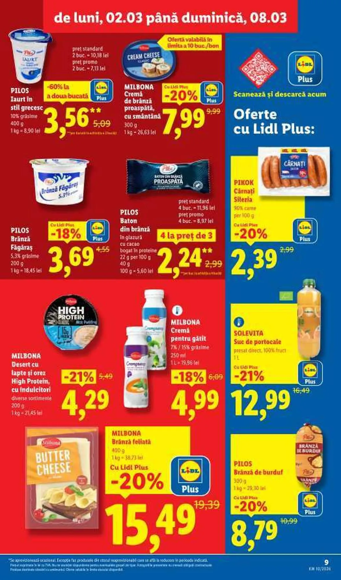 Catalog Catalog Lidl de la 2 martie până la 8 martie 2026 - Revista Pagina 9