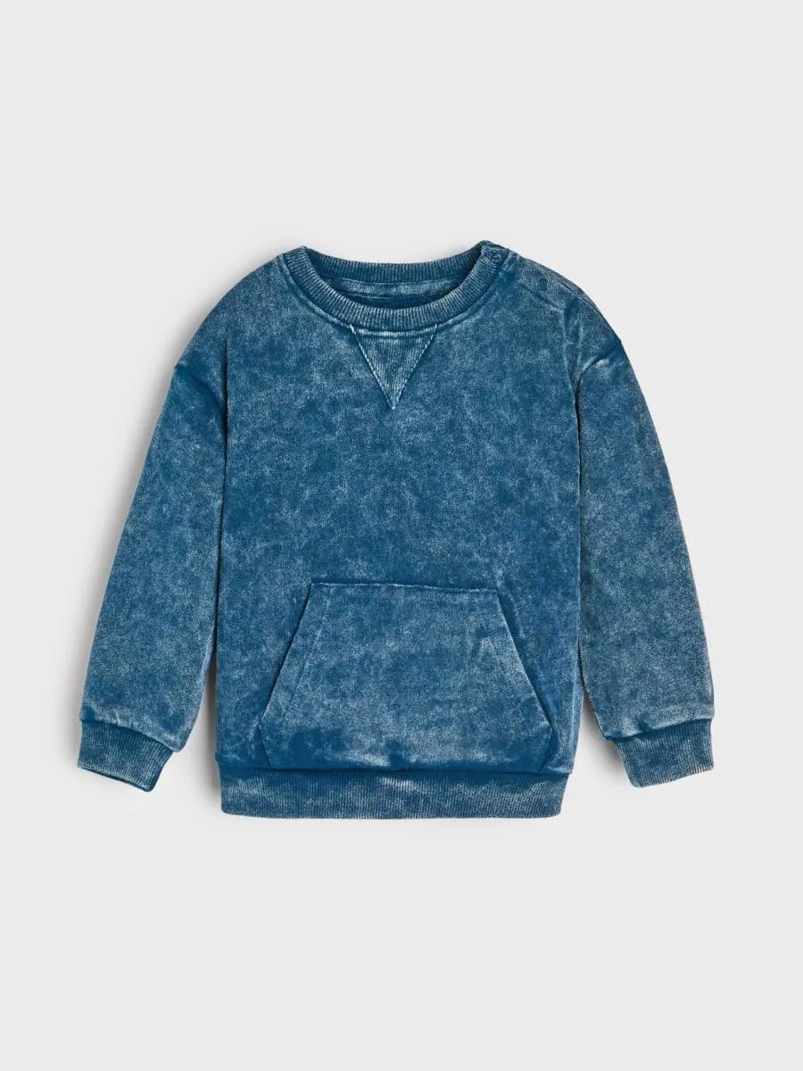 Hanorac cu efect prespălat