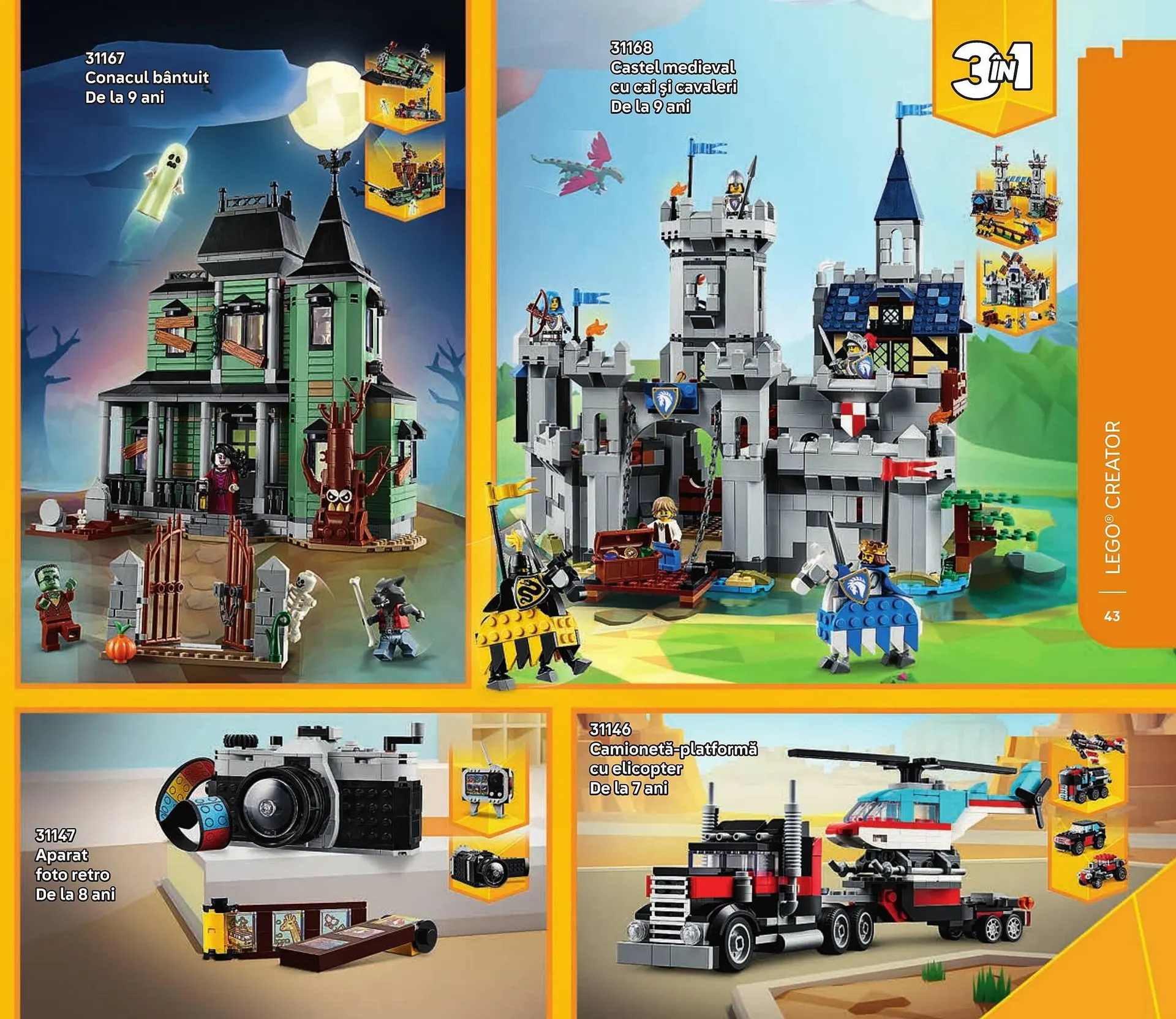Catalog Catalog Lego de la 1 ianuarie până la 30 iunie 2026 - Revista Pagina 43