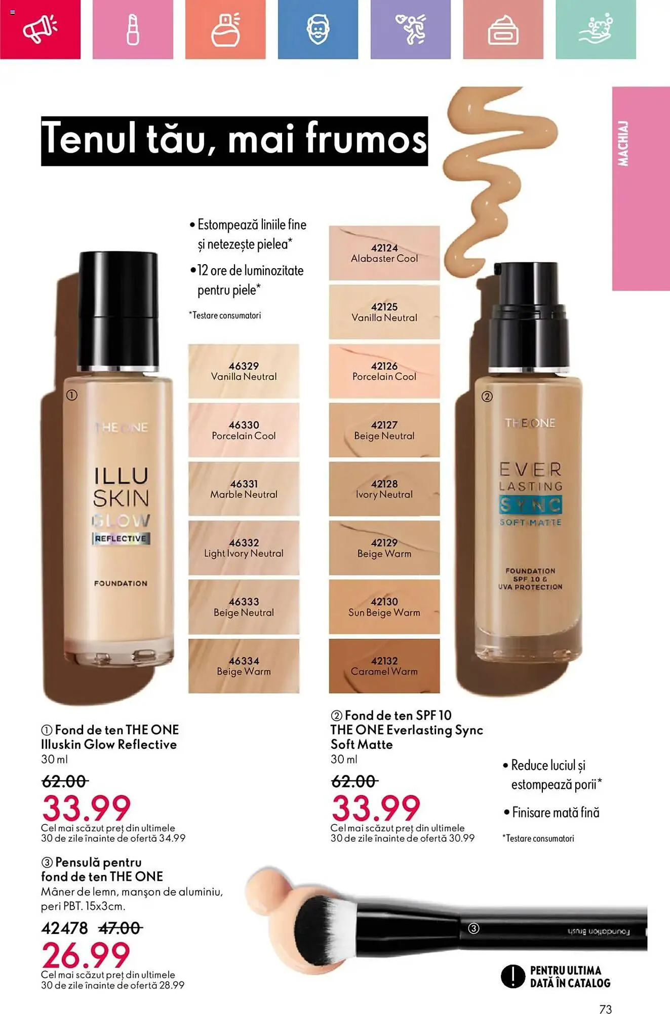 Catalog Catalog Oriflame de la 15 iunie până la 5 iulie 2025 - Revista Pagina 73