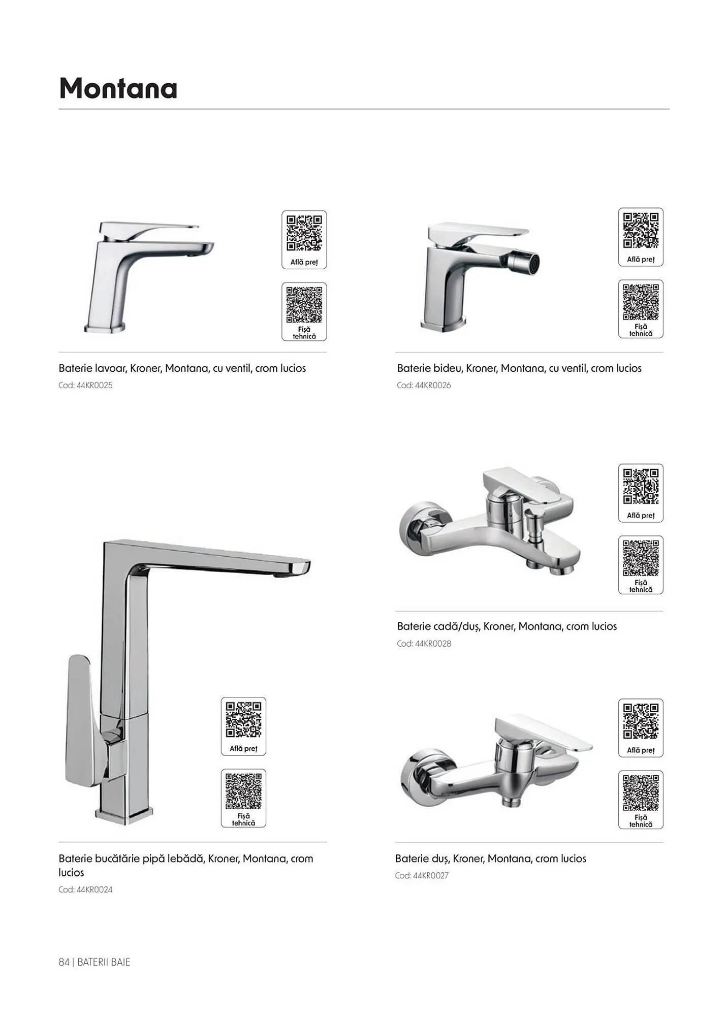 Catalog Catalog Romstal de la 1 aprilie până la 31 decembrie 2026 - Revista Pagina 84