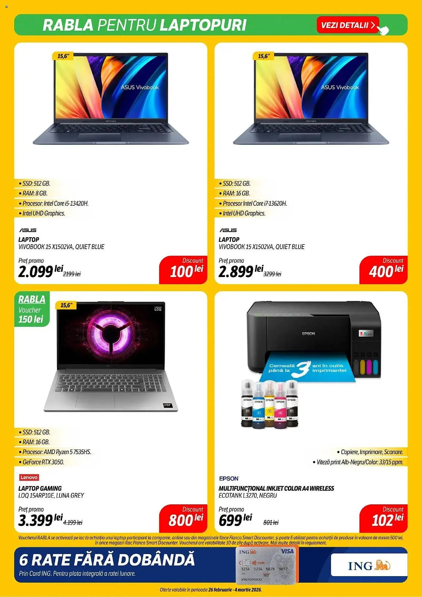 Catalog Catalog Flanco de la 25 februarie până la 4 martie 2026 - Revista Pagina 14