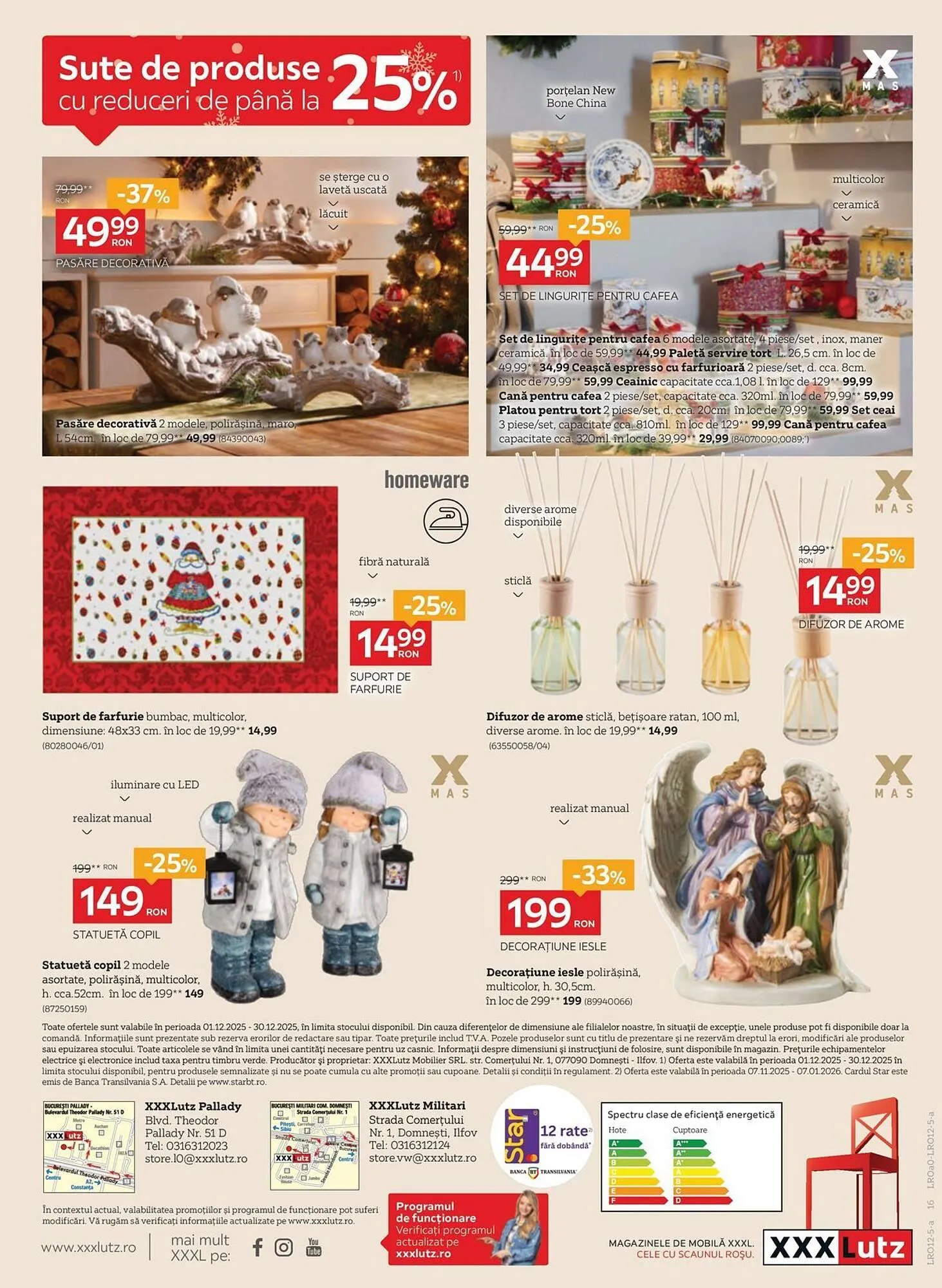 Catalog Catalog XXXLutz de la 10 decembrie până la 30 decembrie 2025 - Revista Pagina 16