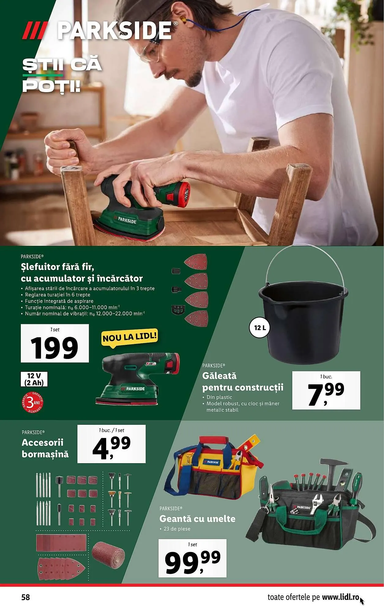 Catalog Catalog Lidl de la 5 mai până la 11 mai 2025 - Revista Pagina 58