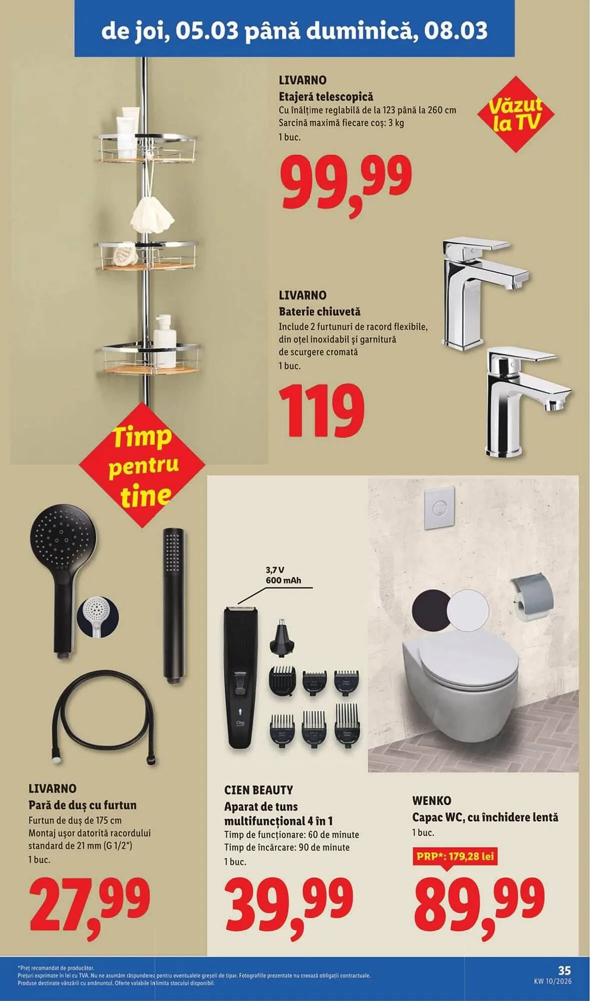 Catalog Catalog Lidl de la 2 martie până la 8 martie 2026 - Revista Pagina 35